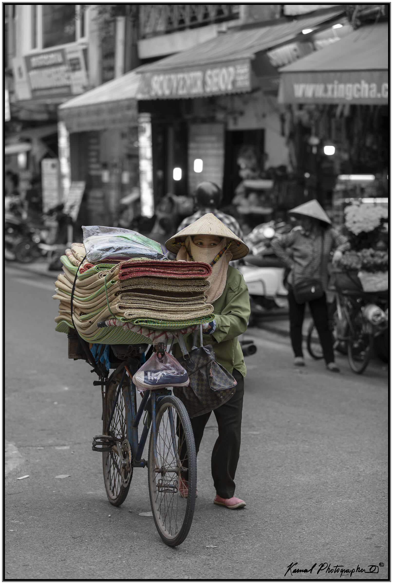 On the streets of Hanoi