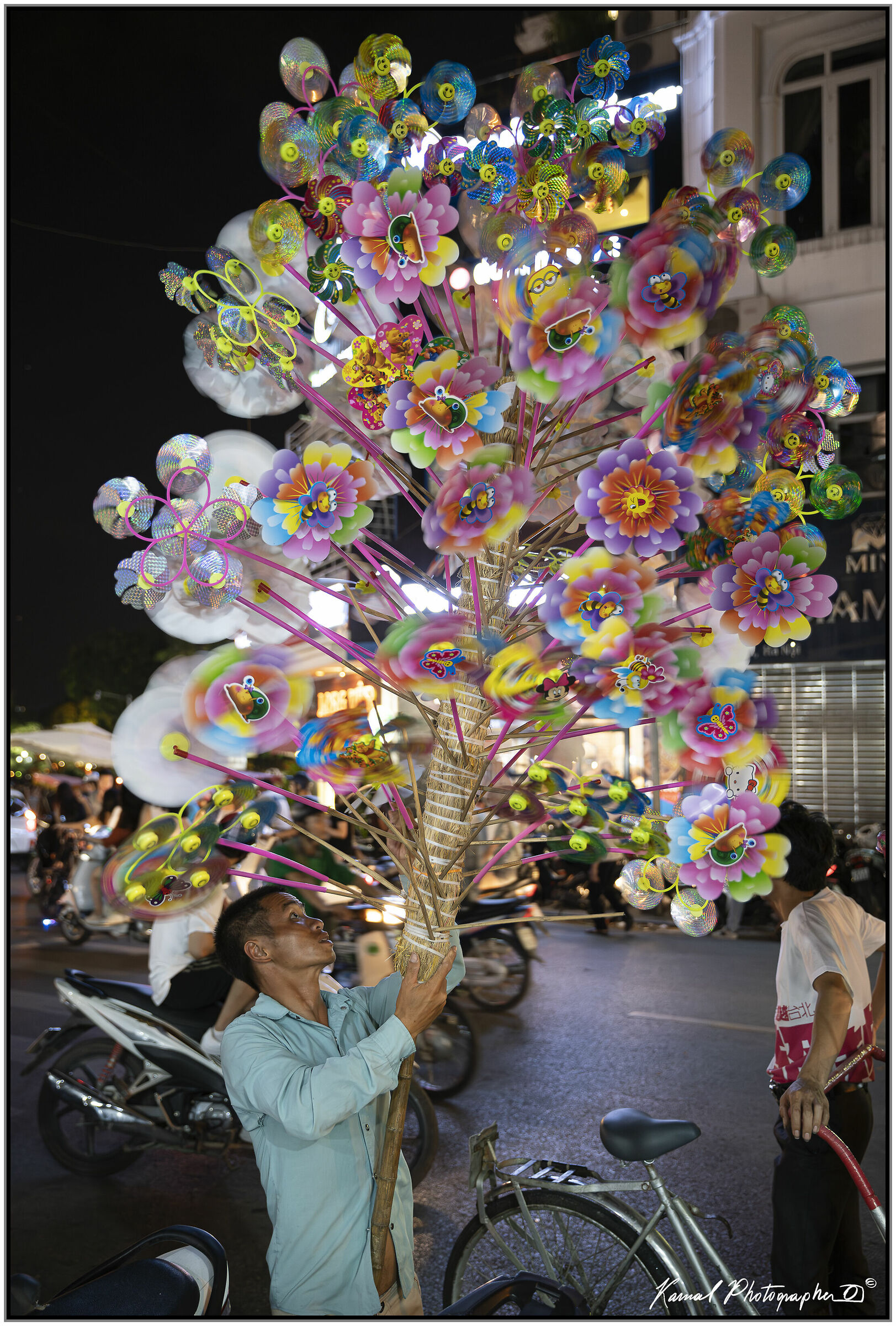On the streets of Hanoi