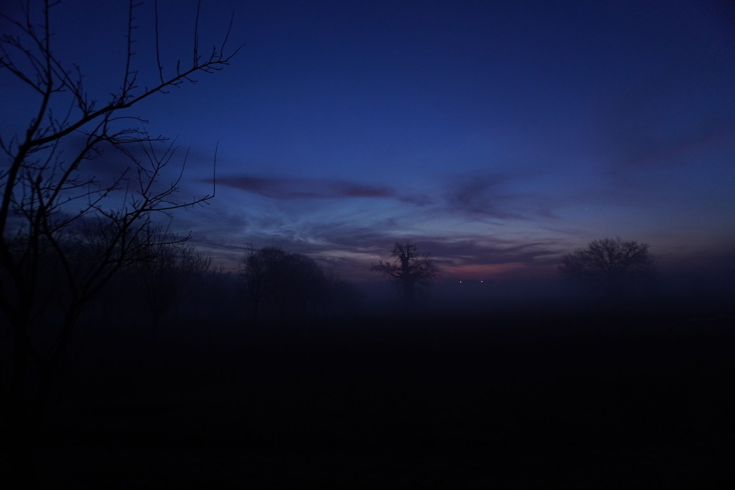 Prime luci dell'alba