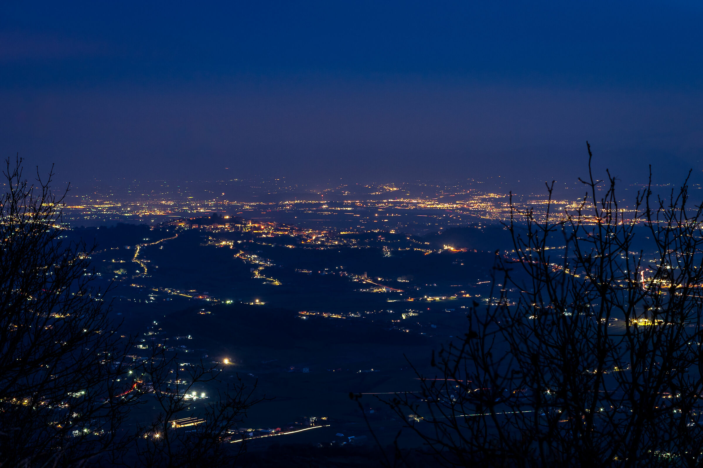 Panorama sulla valle del Sacco.