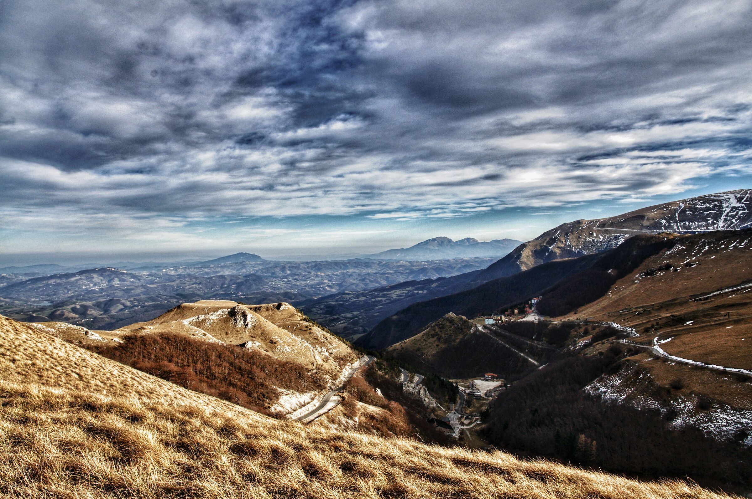 Panorama da Sasso tetto