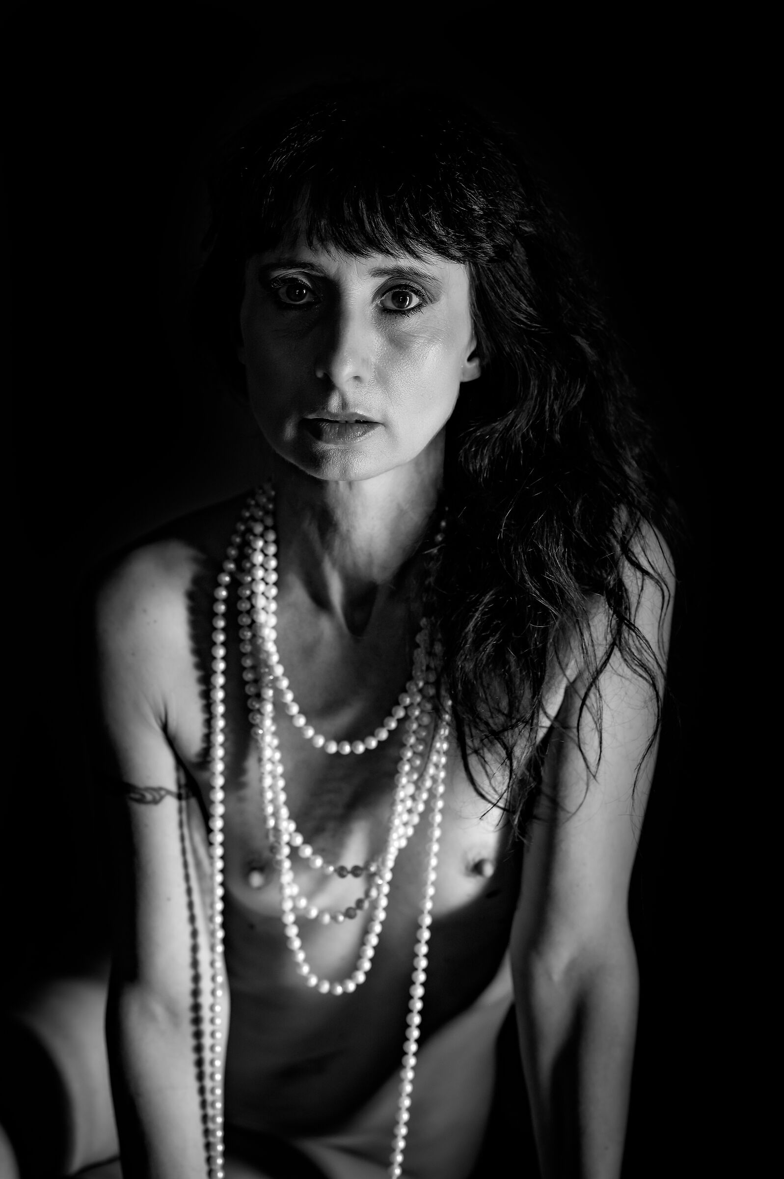 sensuality in black and white