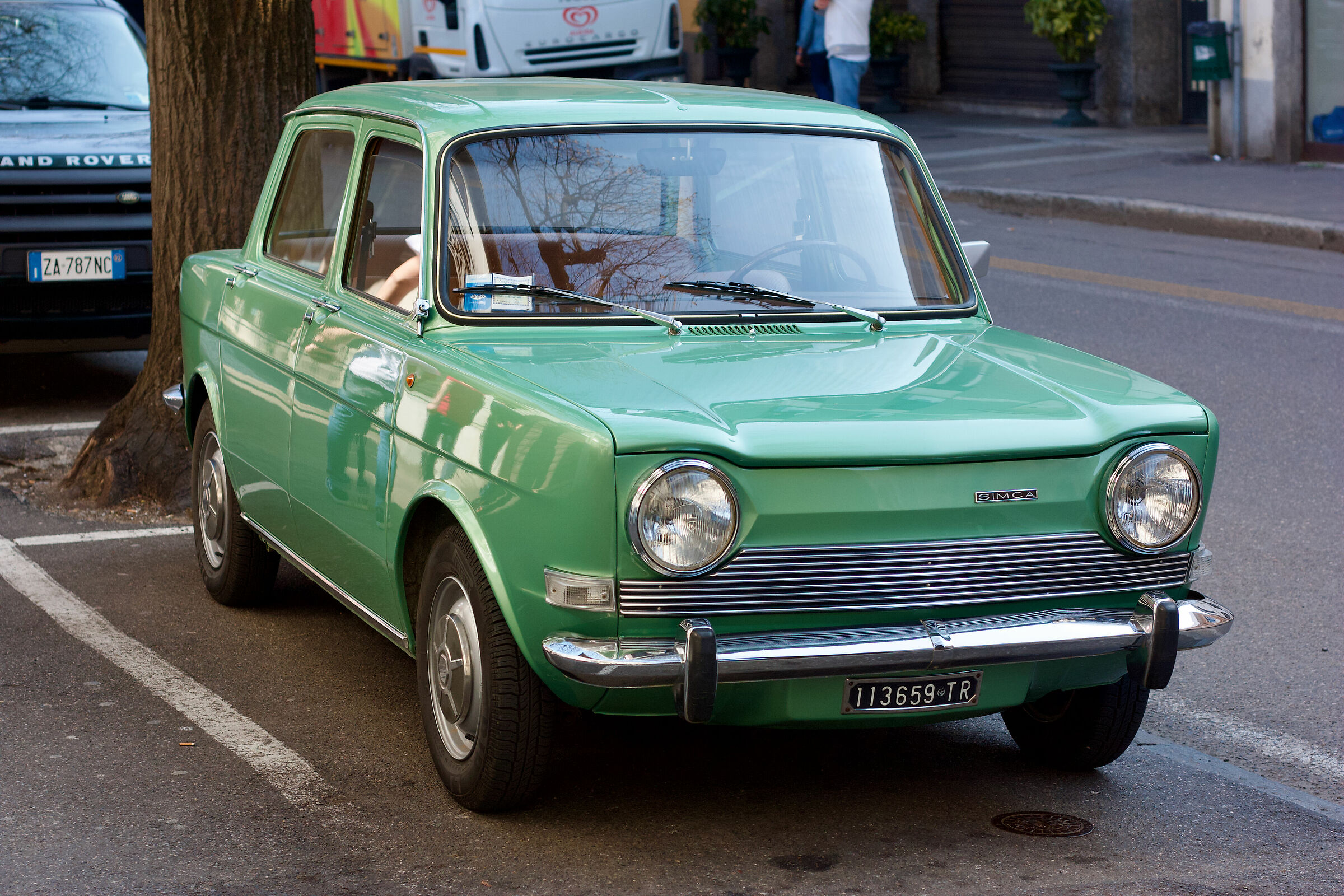 La Simca 1000 fronte