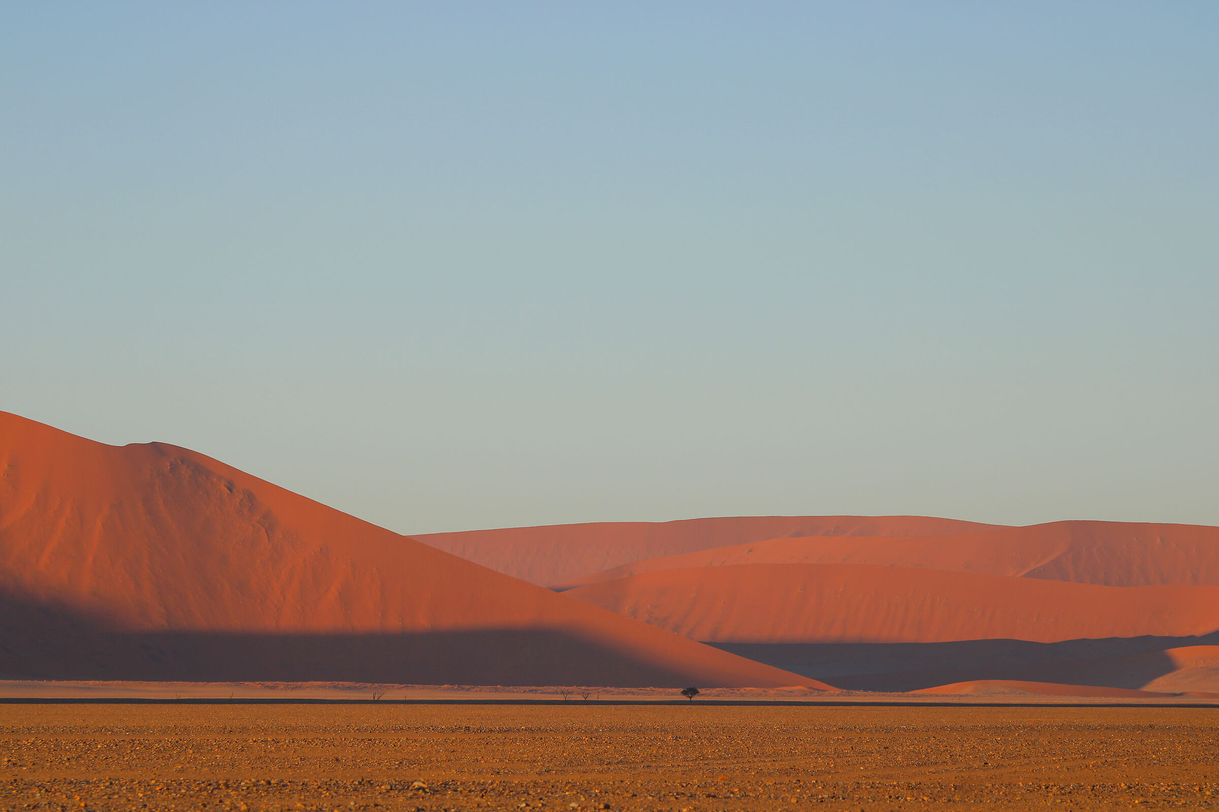 Le prime dune di Sossusvlei