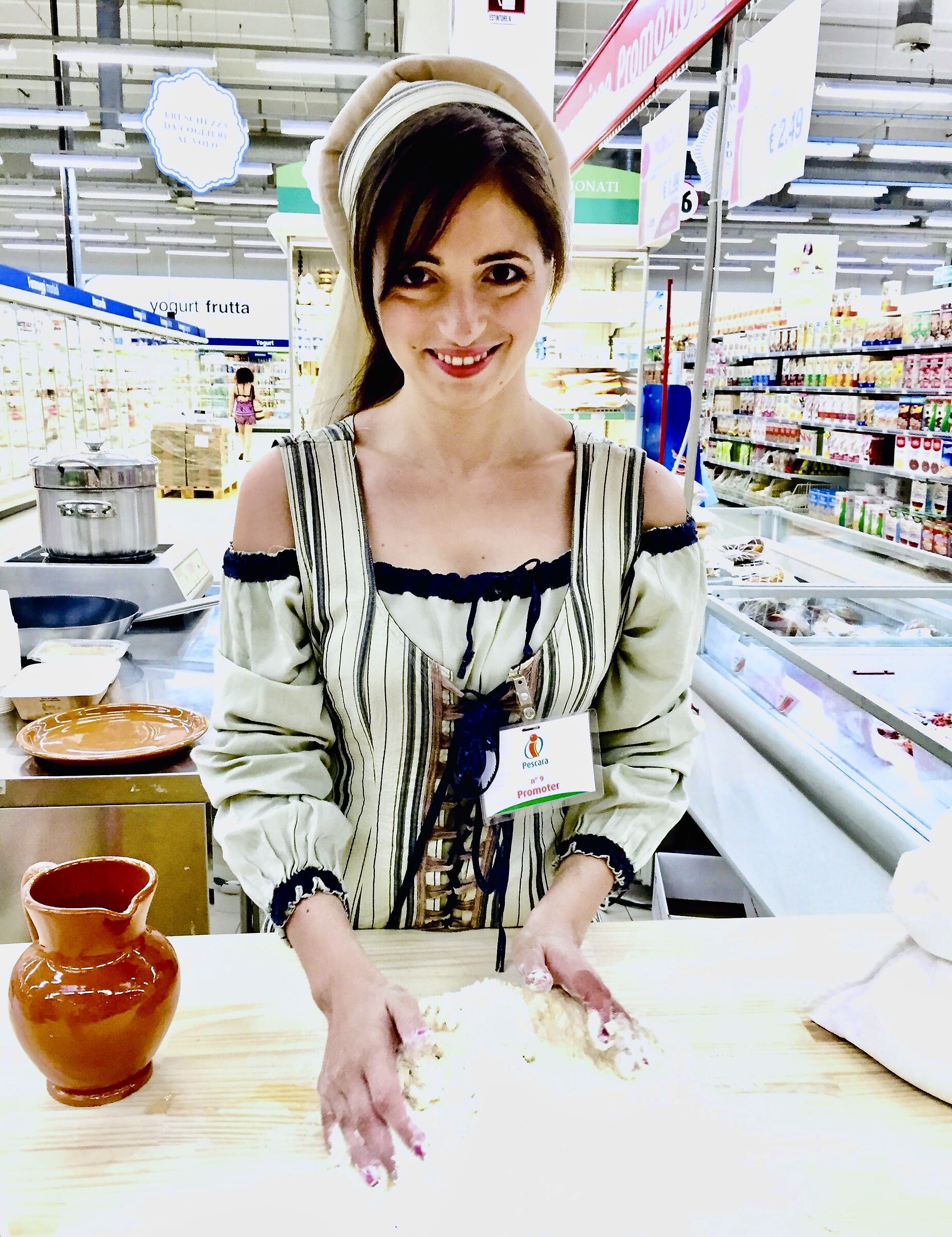 Soon the gnocchi will be ready!