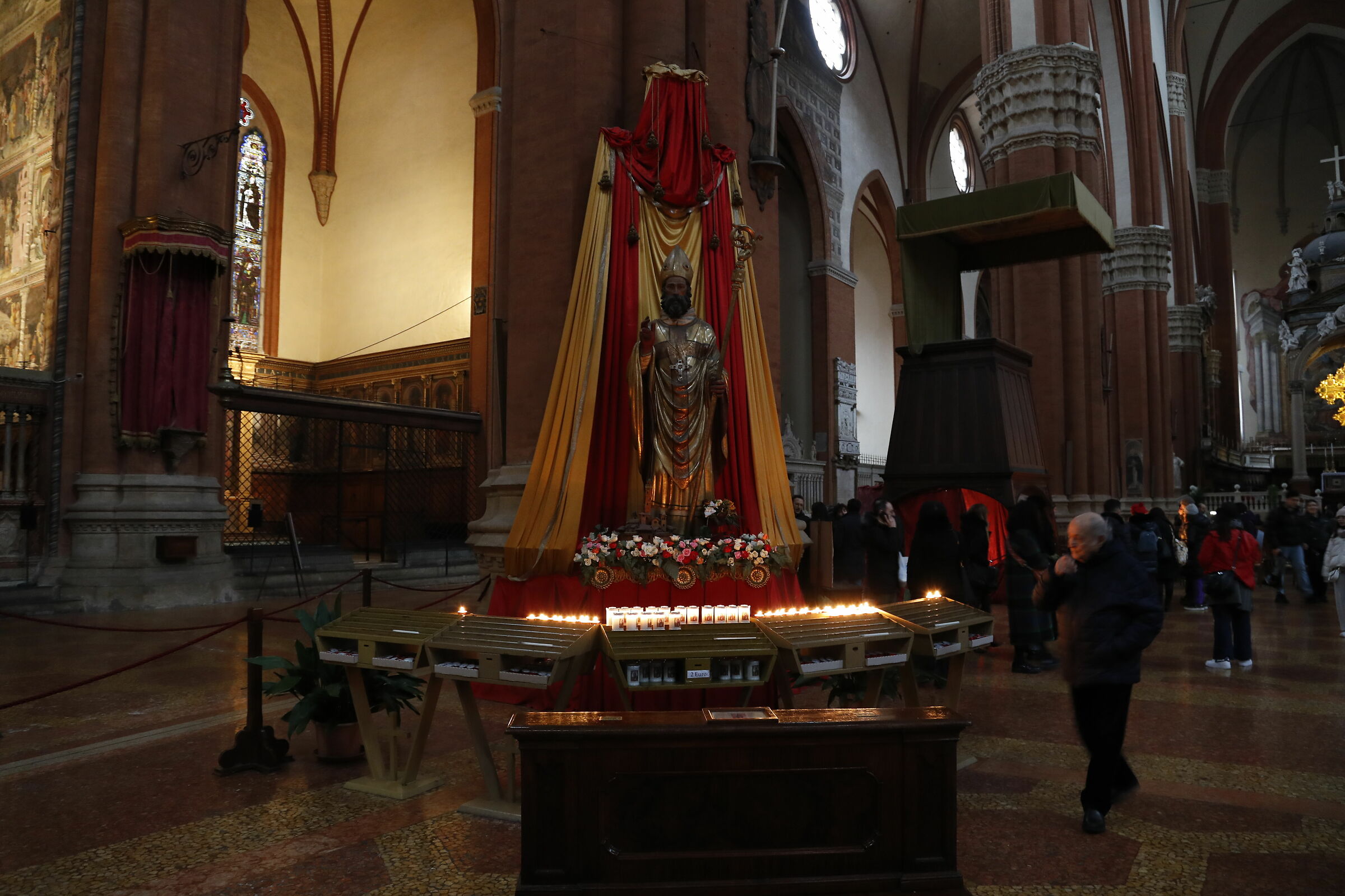 Basilica San Petronio, particolare.