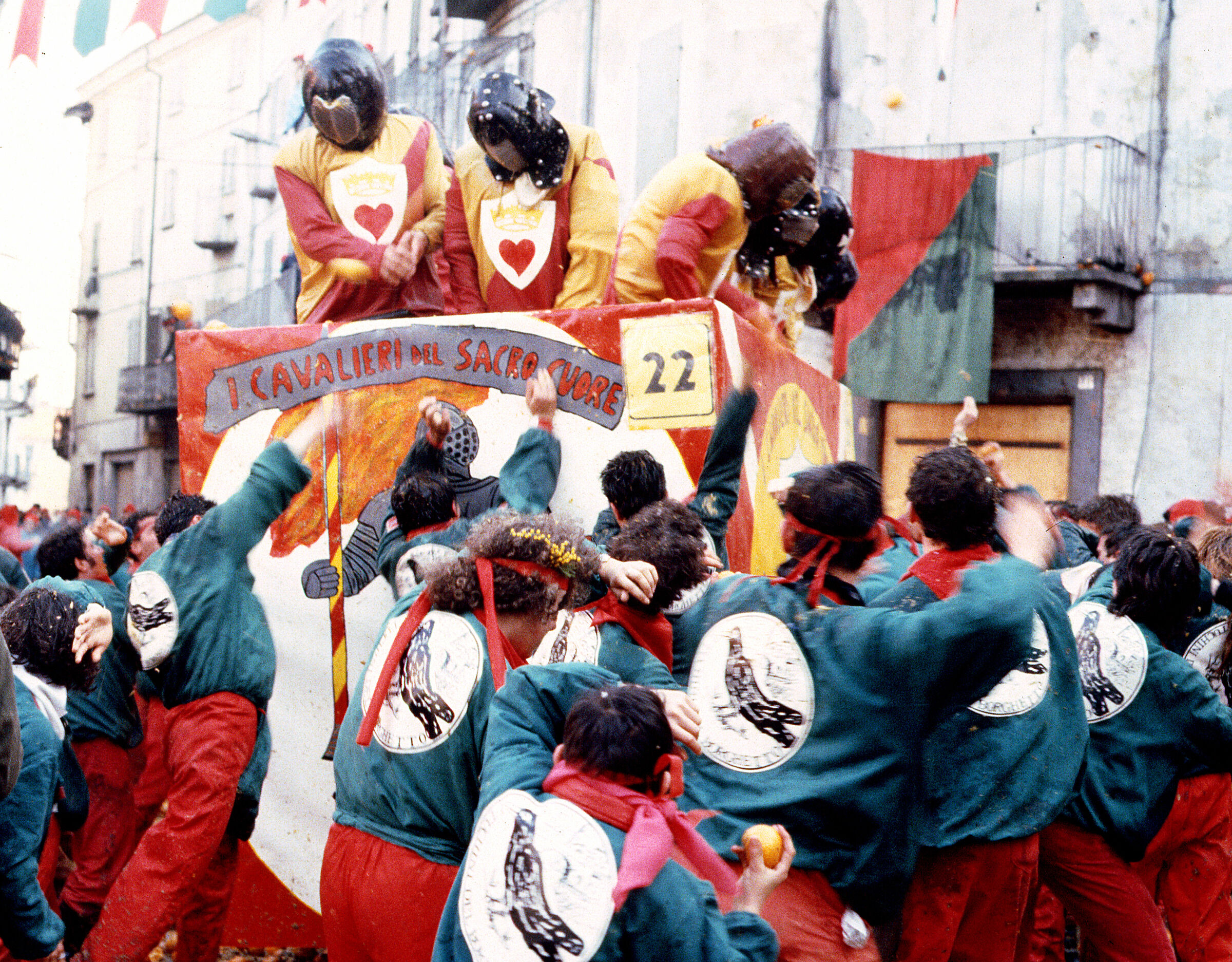 In mezzo alla battaglia - Carnevale Ivrea 1987