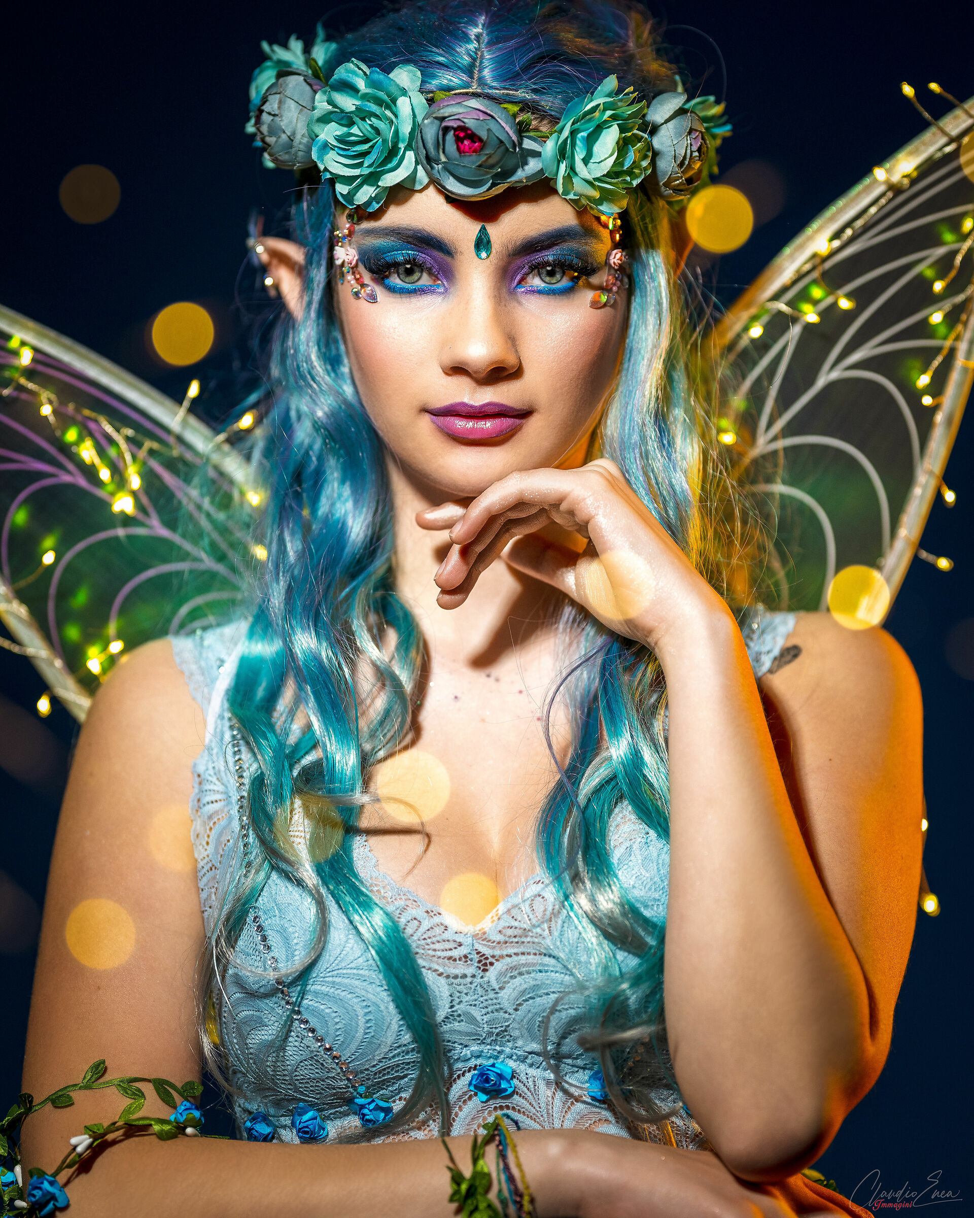 Ambientato e make-up con Giulia