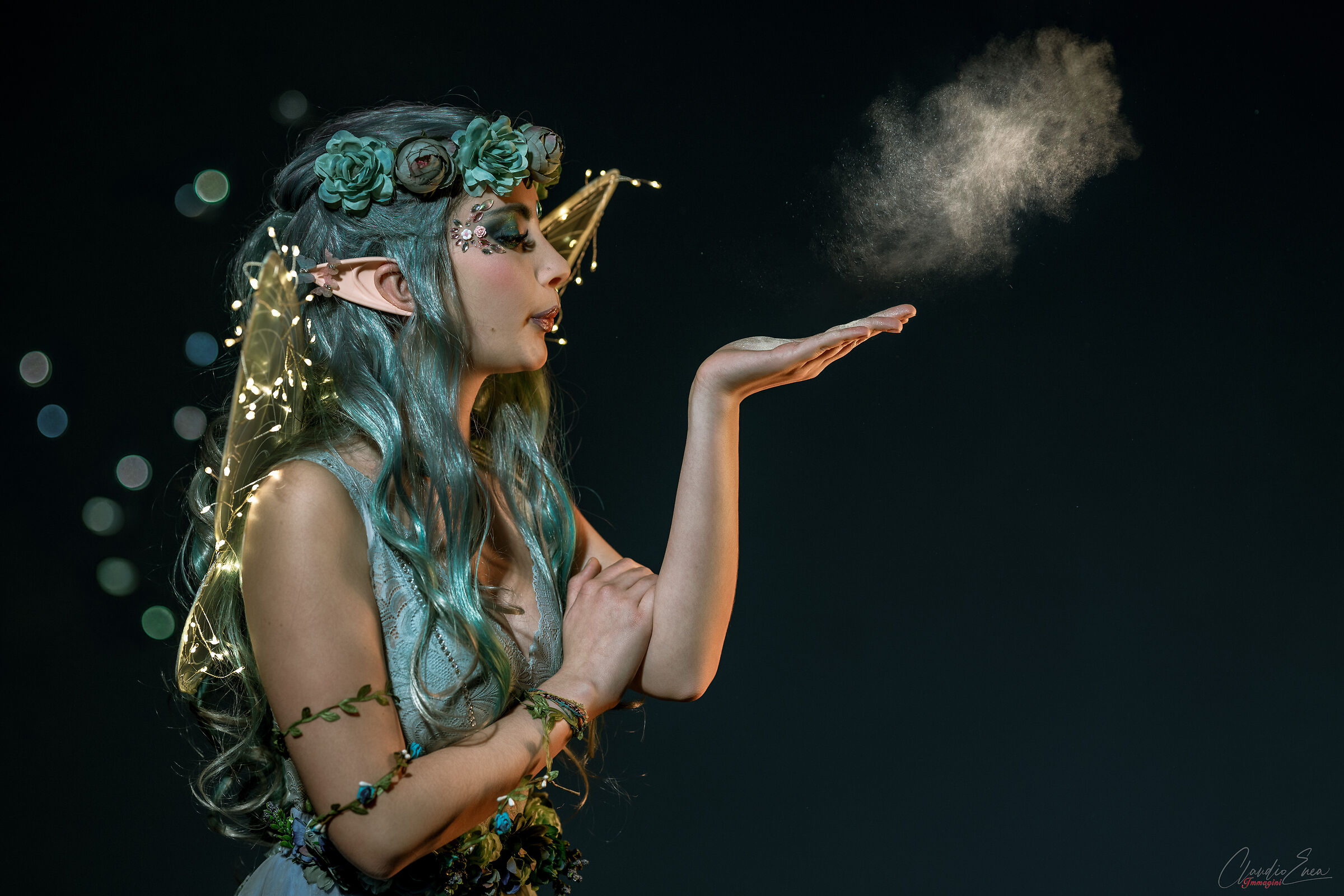 Ambientato e make-up con Giulia