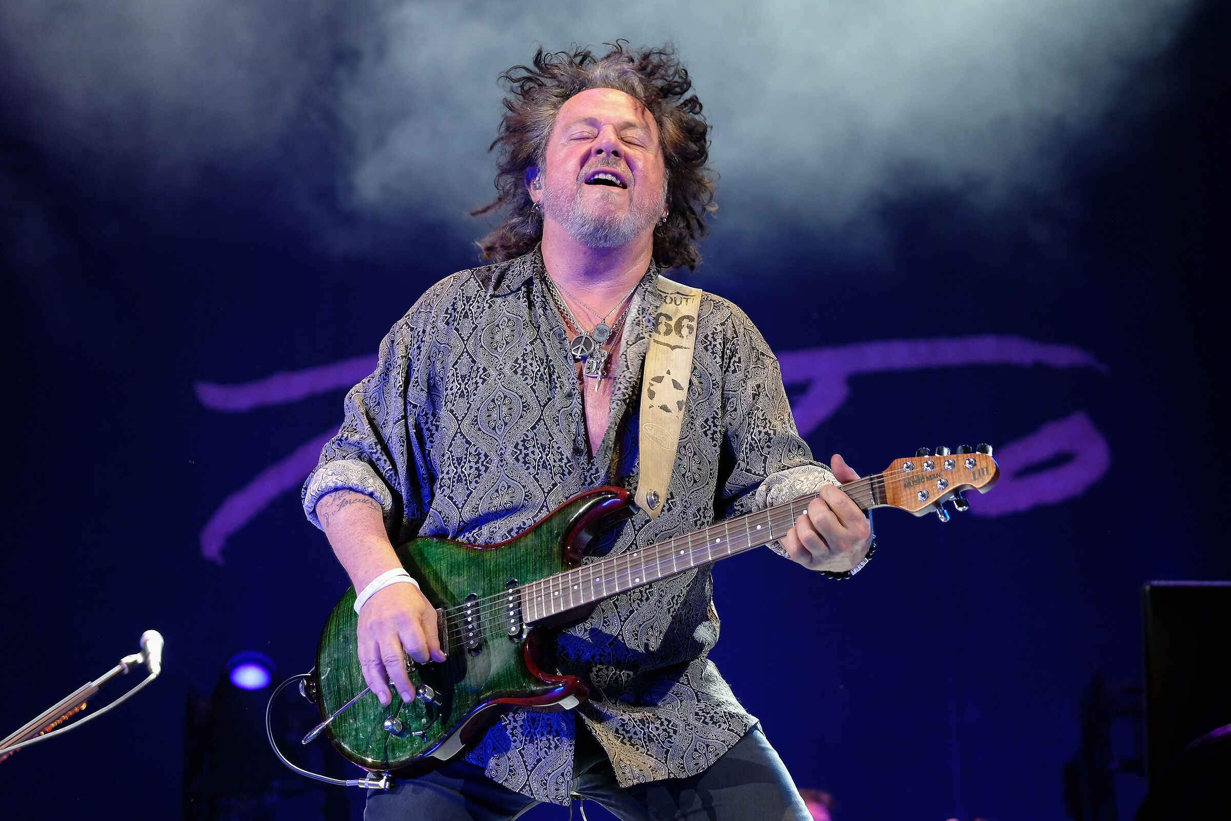 Steve Lukather of Toto - live performs @Arena di Verona