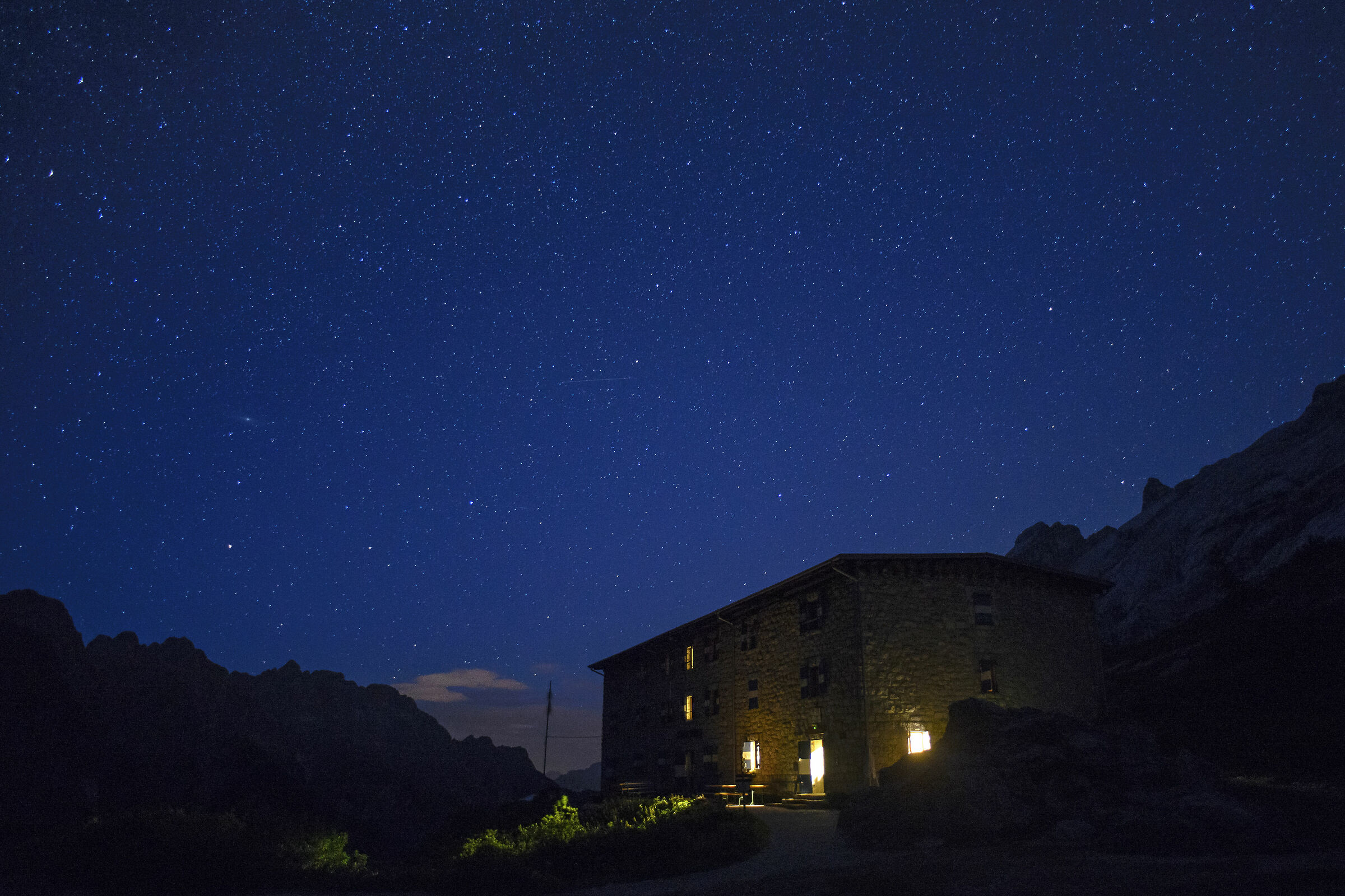 Rifugio Galassi (...sotto la bandiera di stelle...)