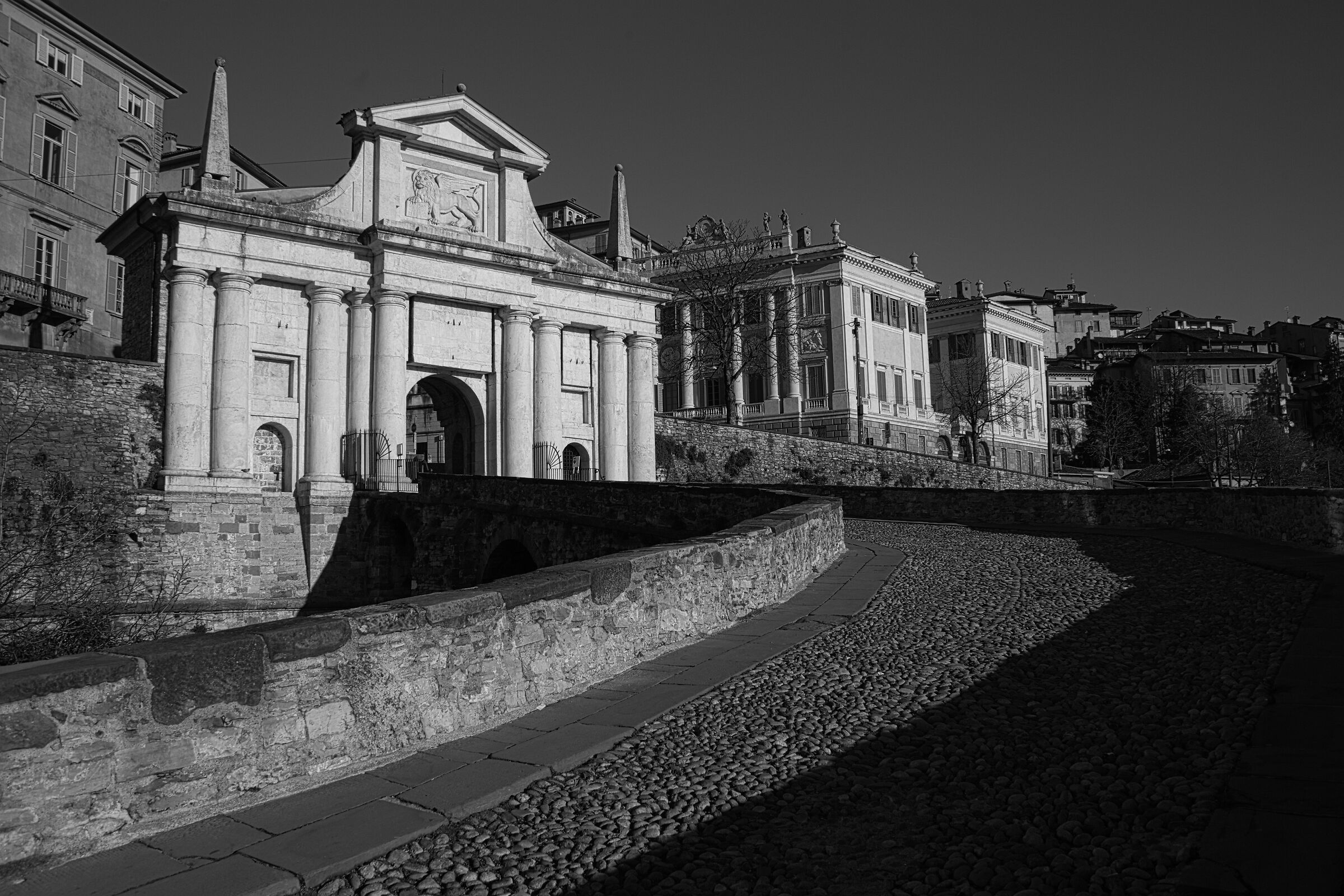 Porta San Giacomo B/w