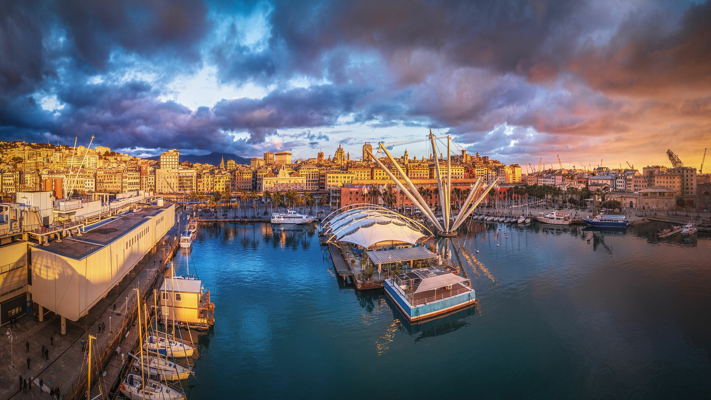 Golden Hour in Genoa