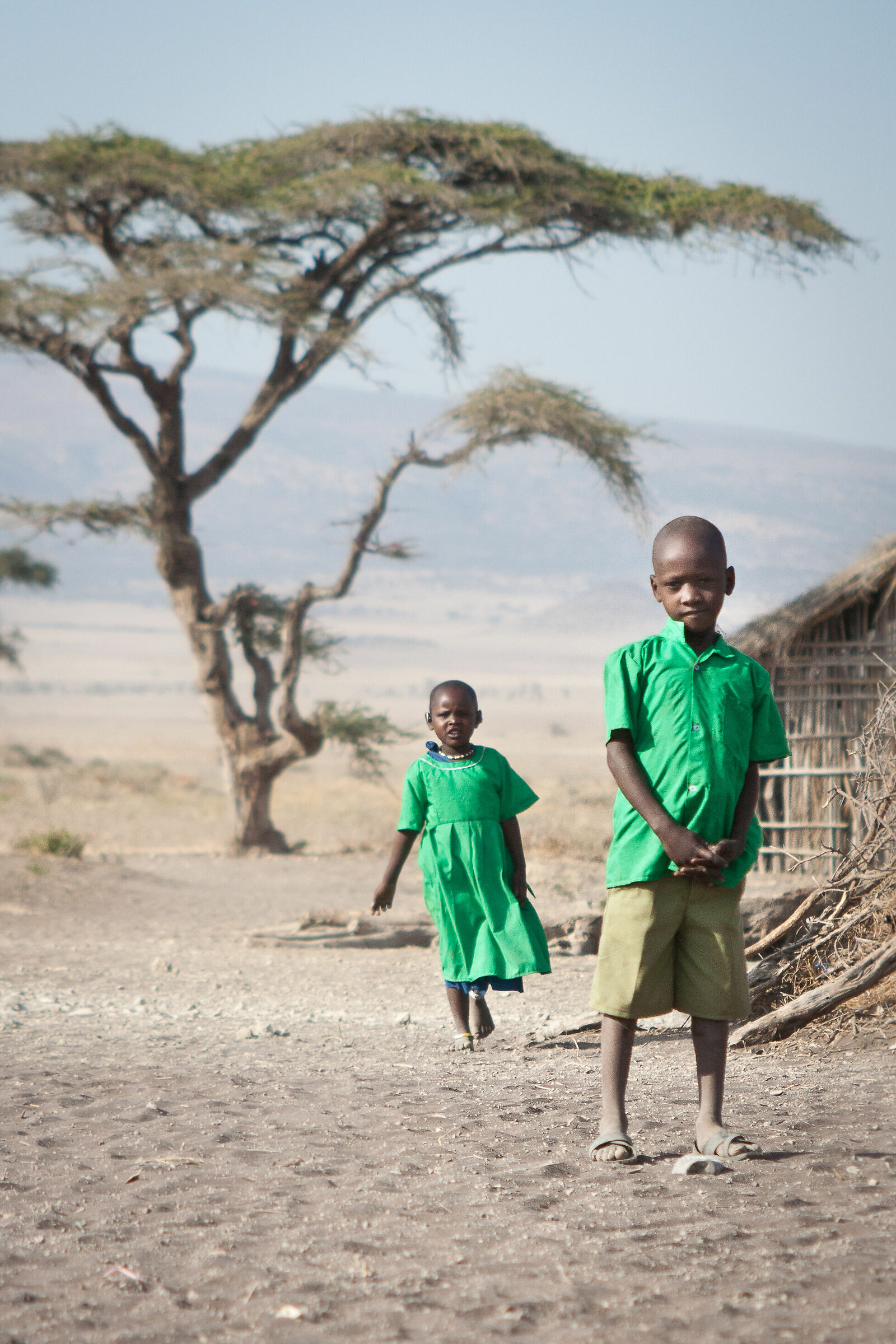 kids. Masai Village. Tanzania 2010
