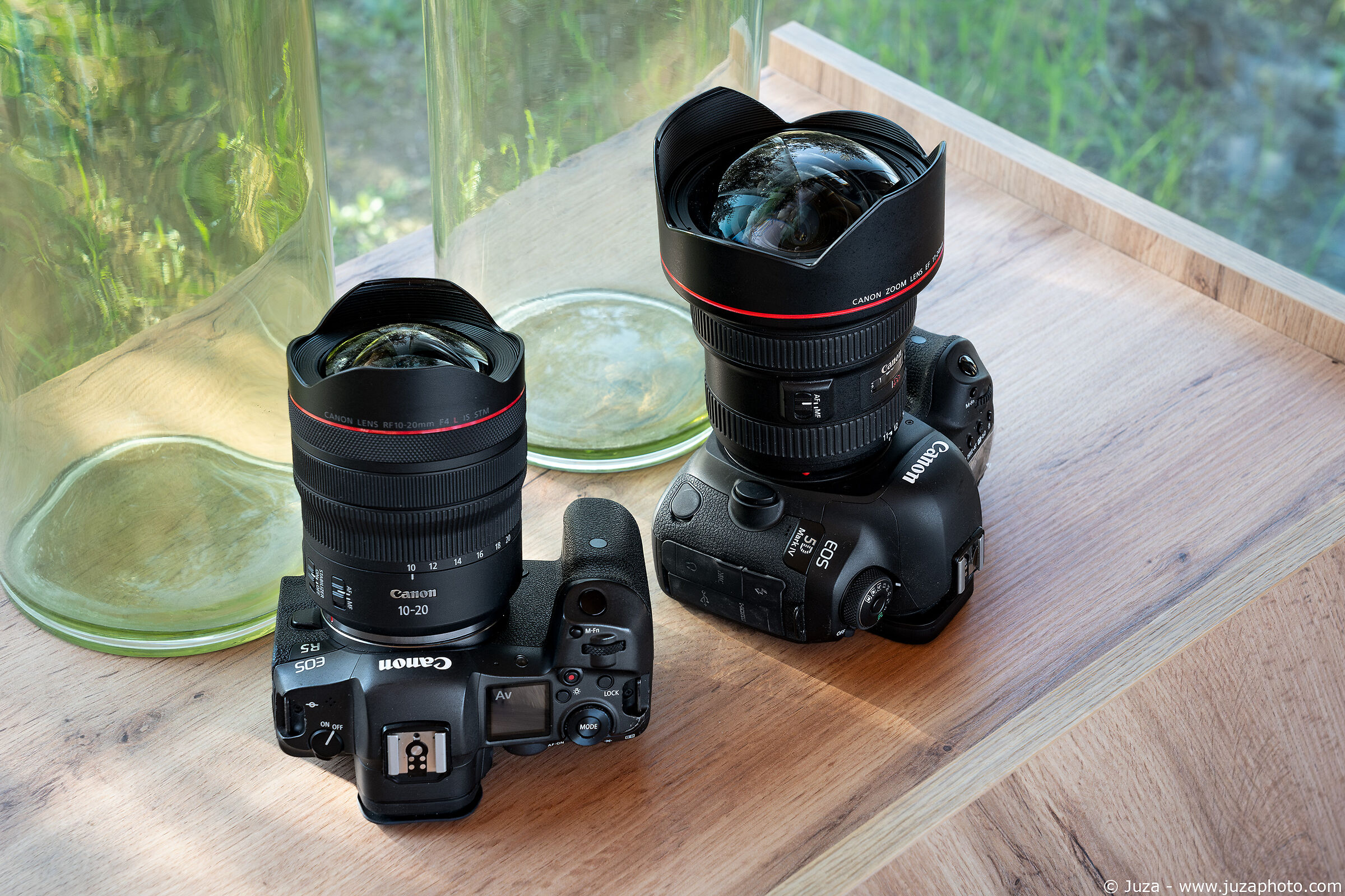 Canon RF 10-20 F4 e EF 11-24 F4