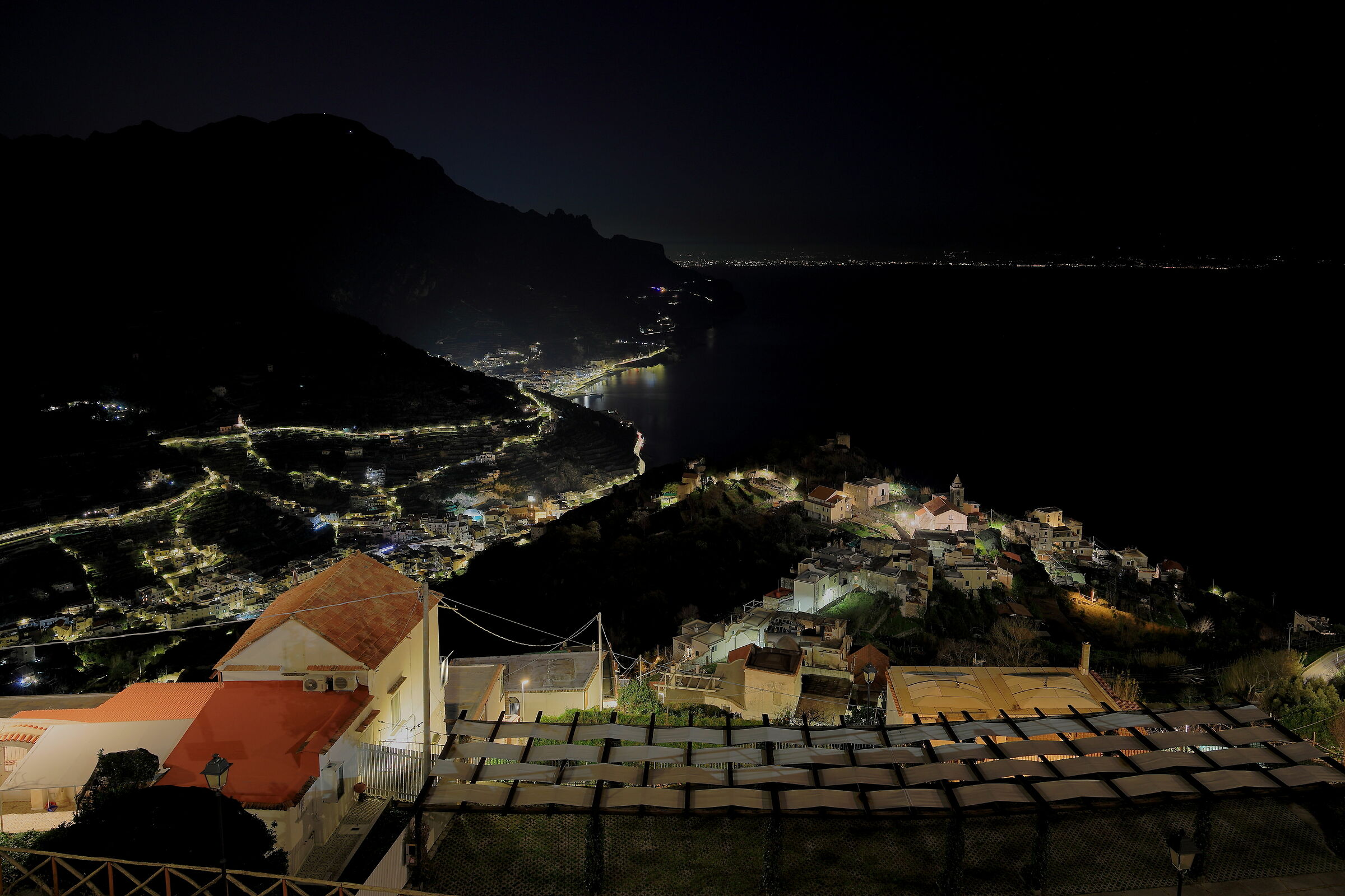 La costiera vista da Ravello