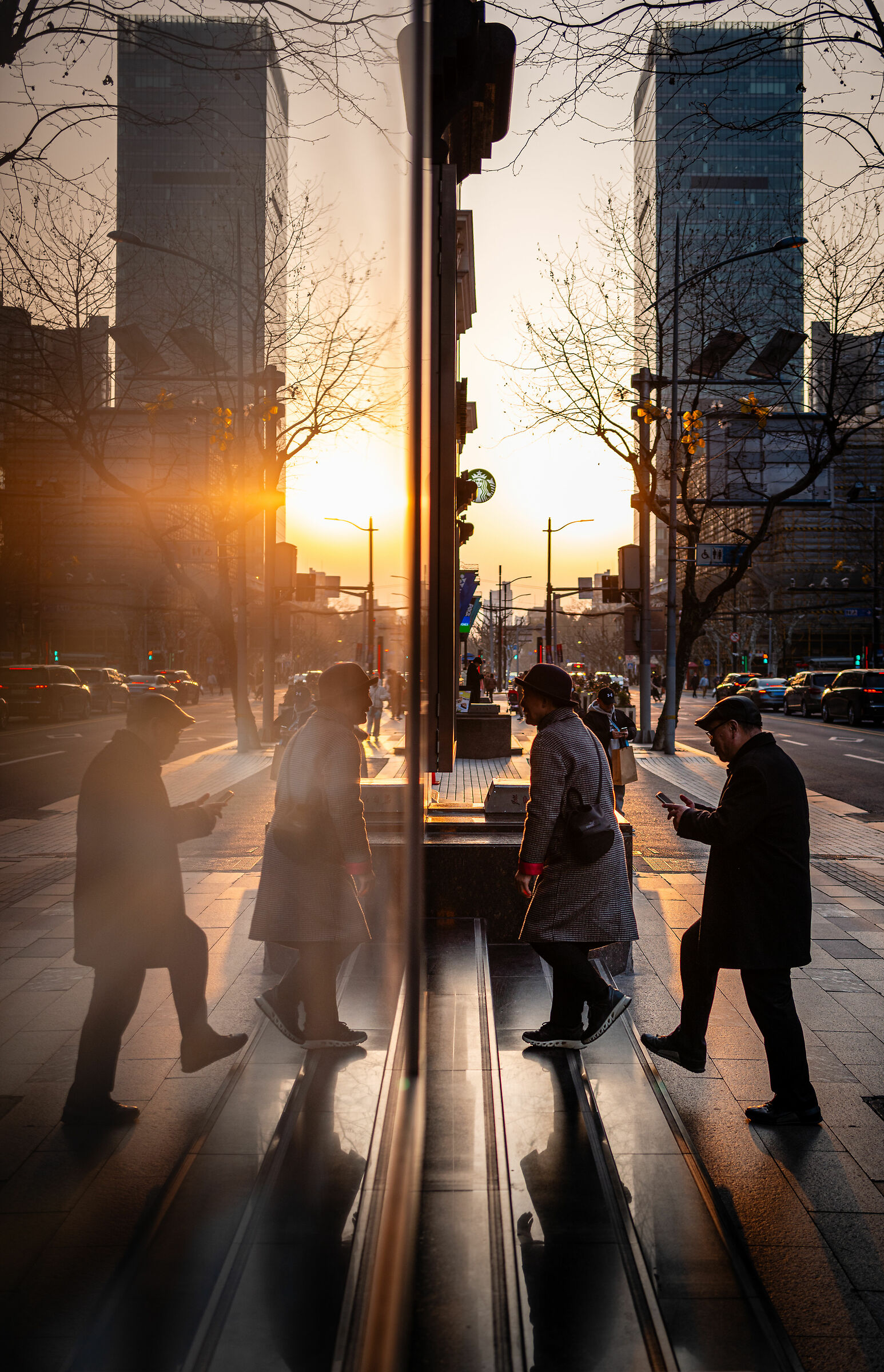 On Sunset Boulevard.....