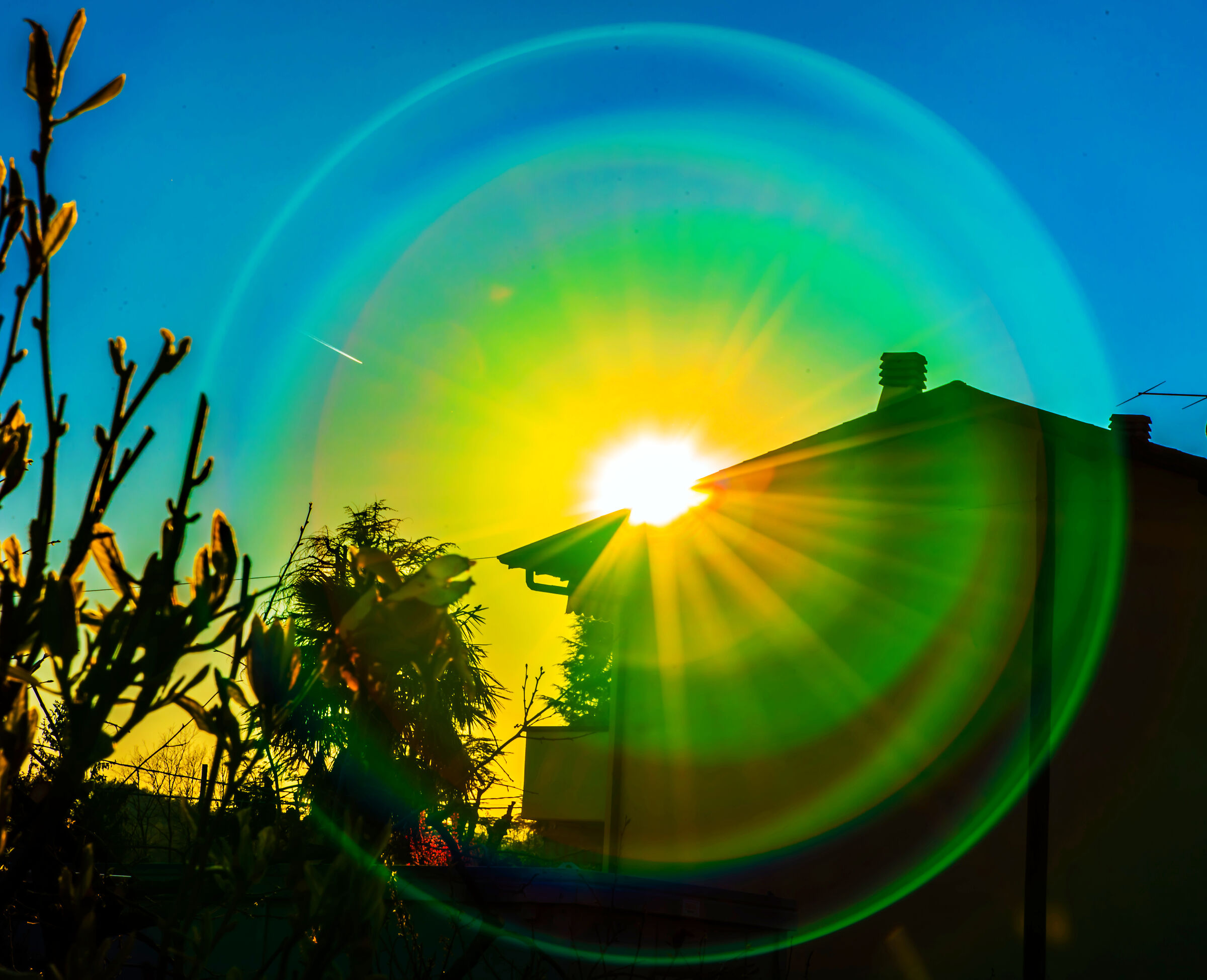 Under the celestial sphere