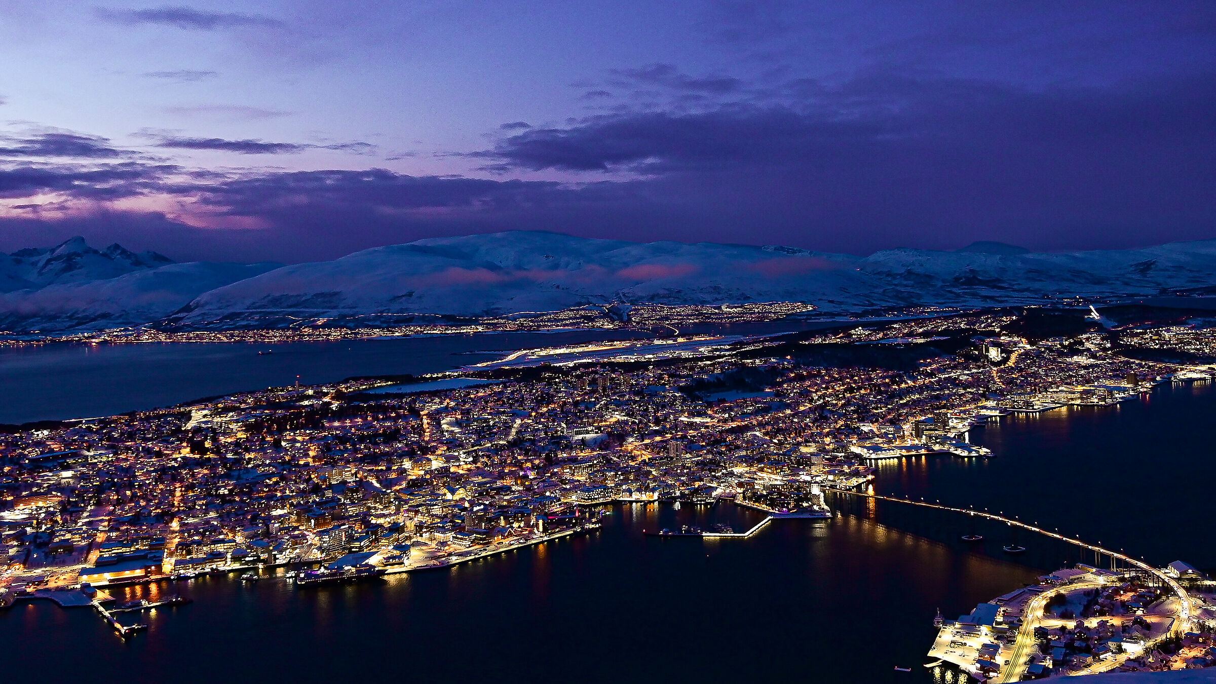 Tromsø di notte