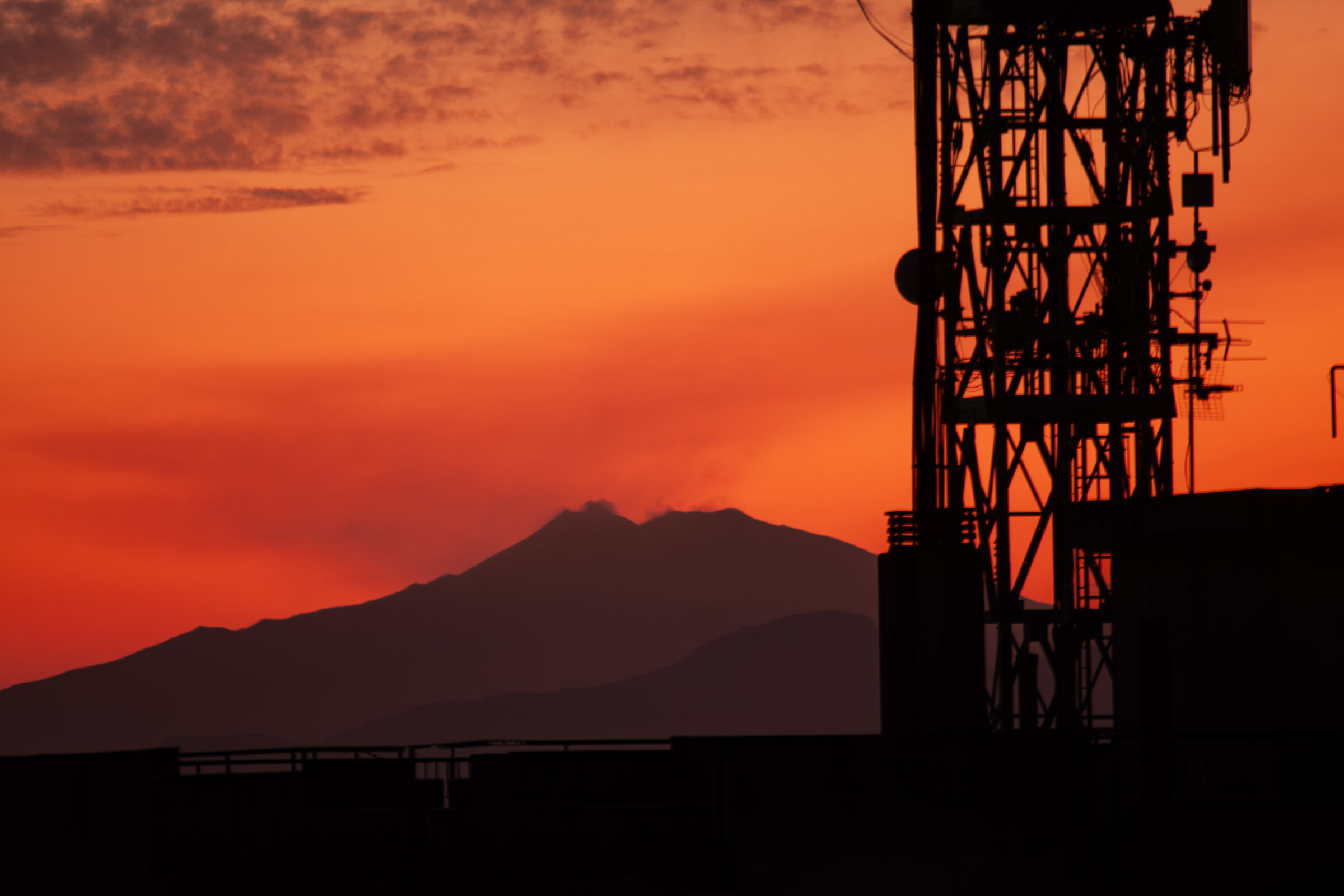 Mount Etna from Gioia Tauro