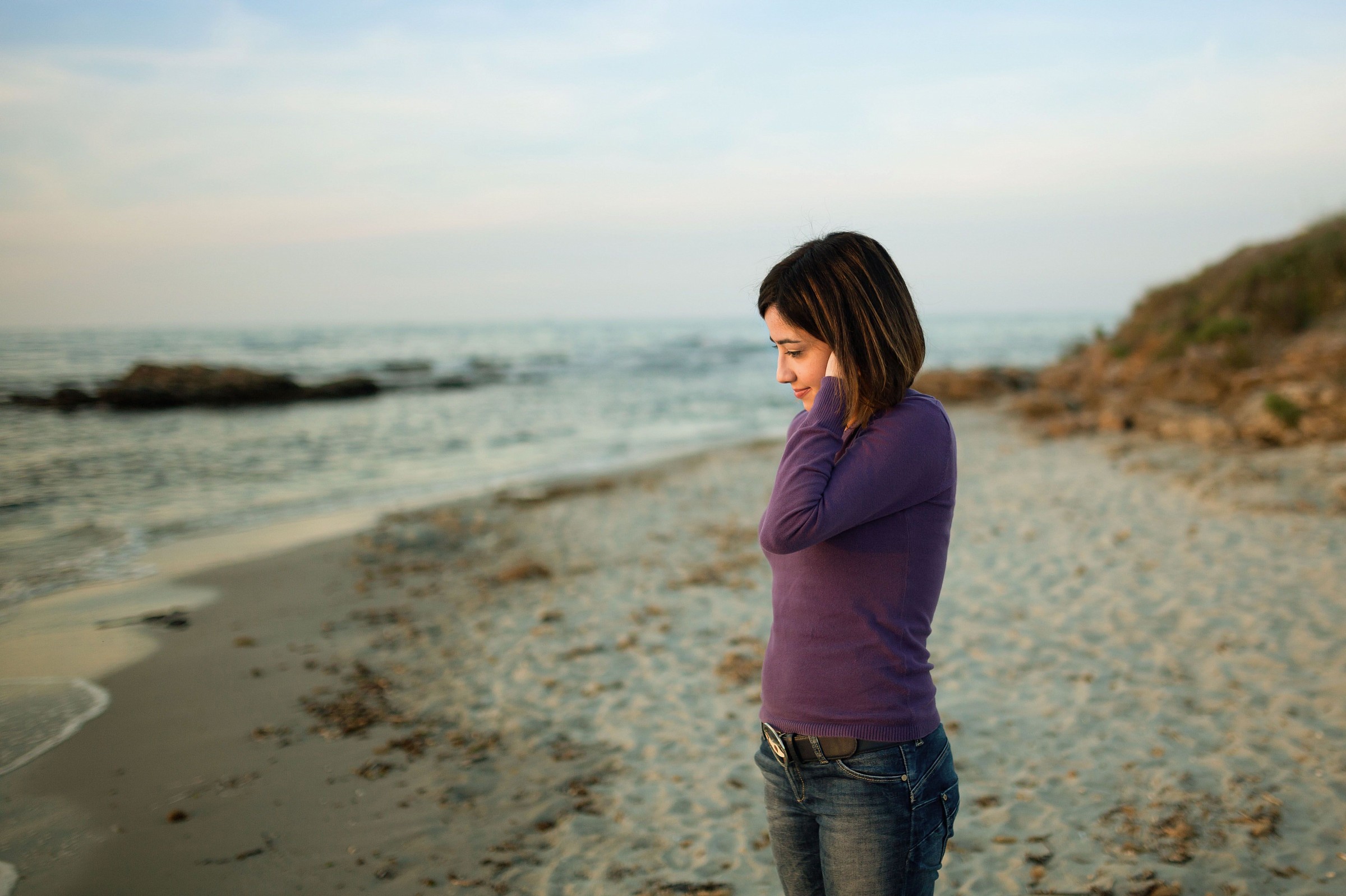 Spiaggia al tramonto 1