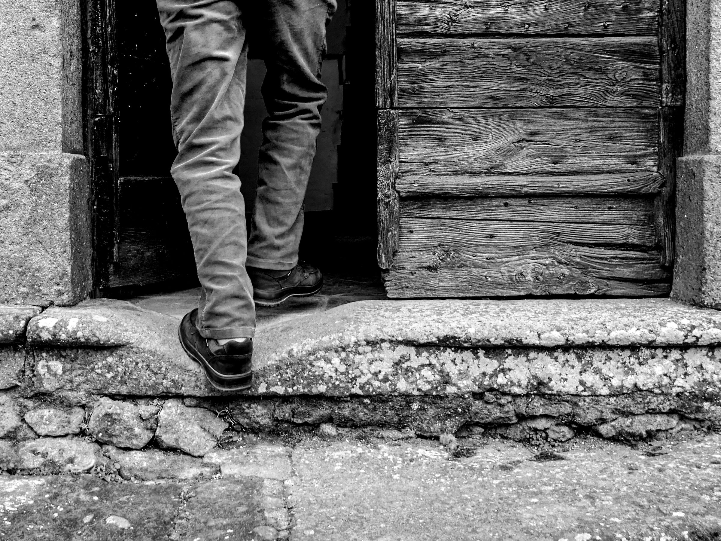 500 anni di storia passati su questo scalino