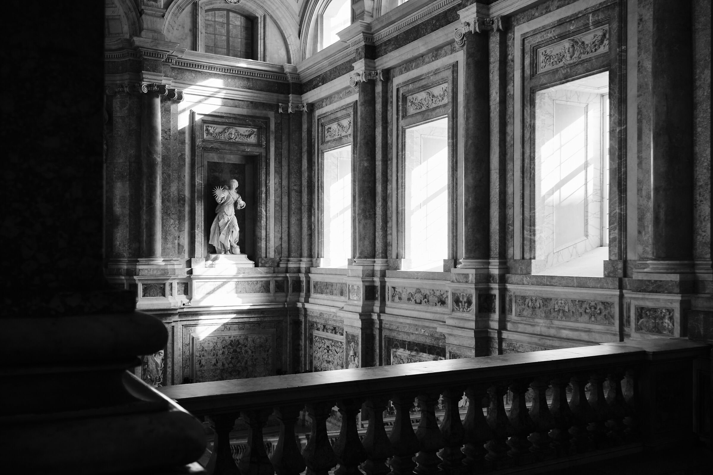 Gli interni della Reggia