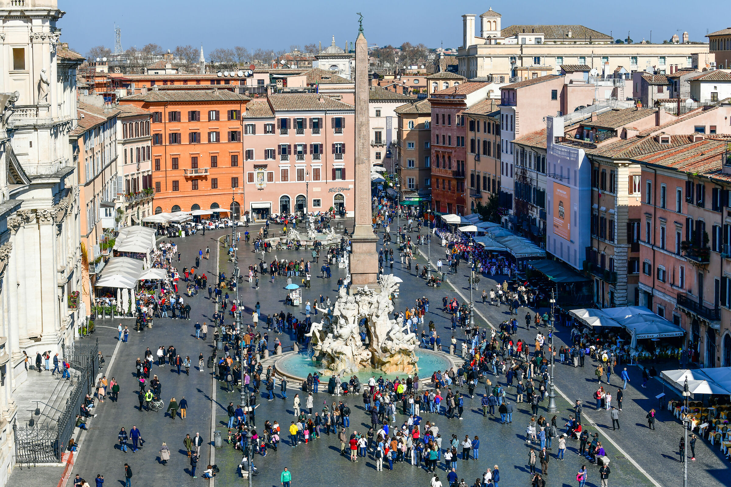 Roma-Piazza Navona dall'alto