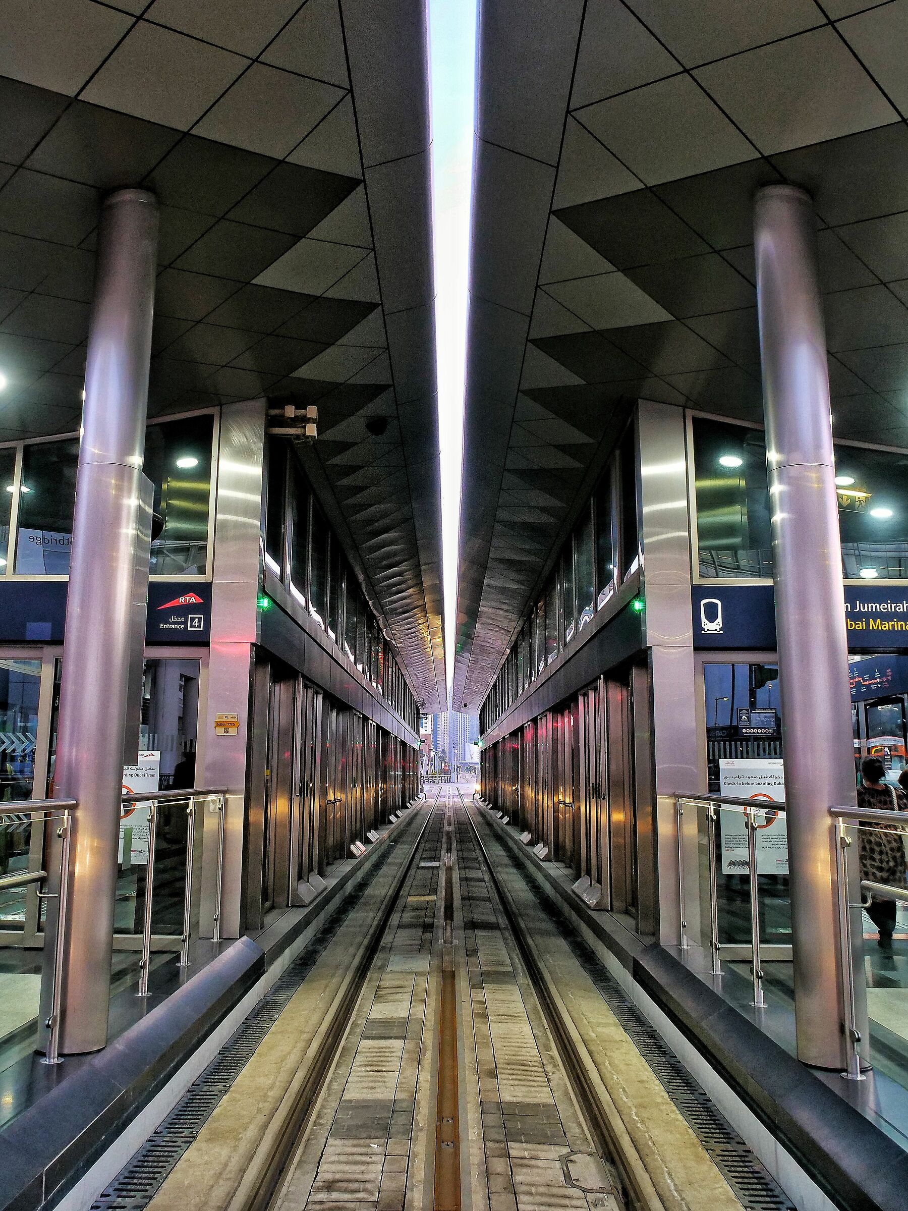Dubai Marina Tram stop
