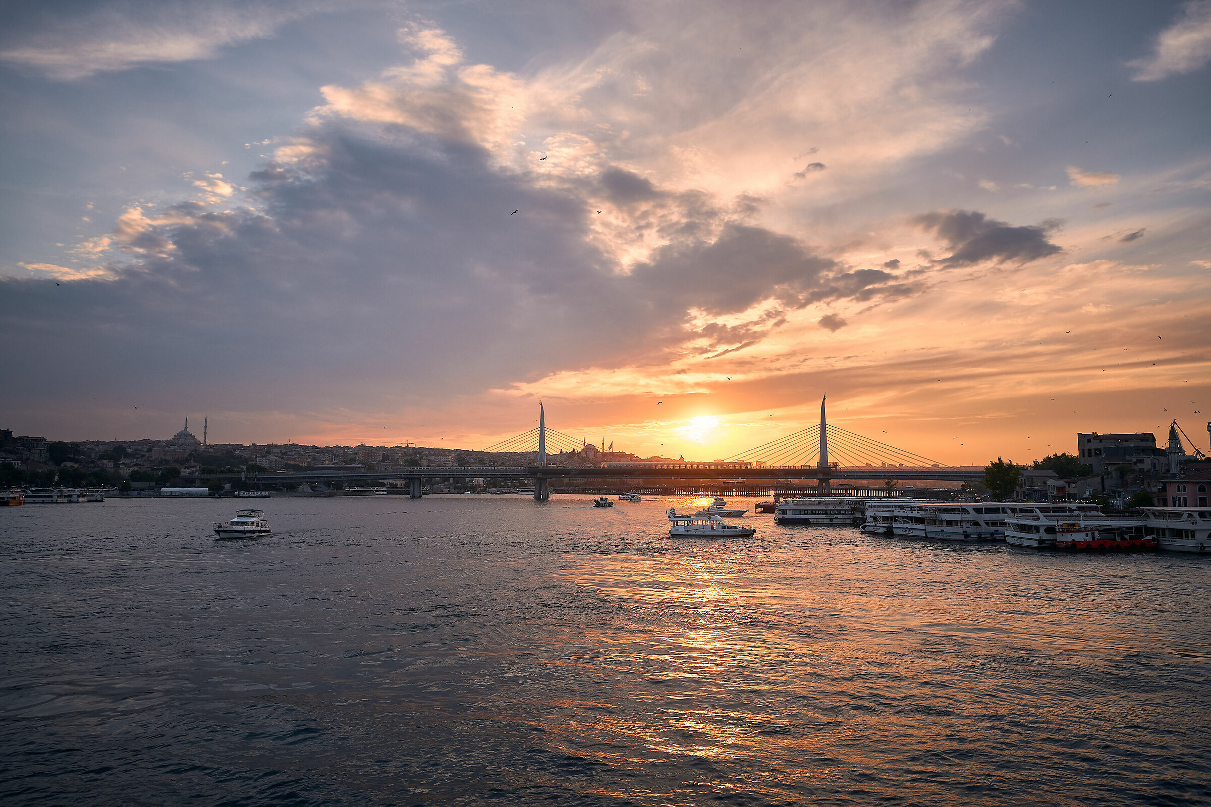 bosphorus al tramonto