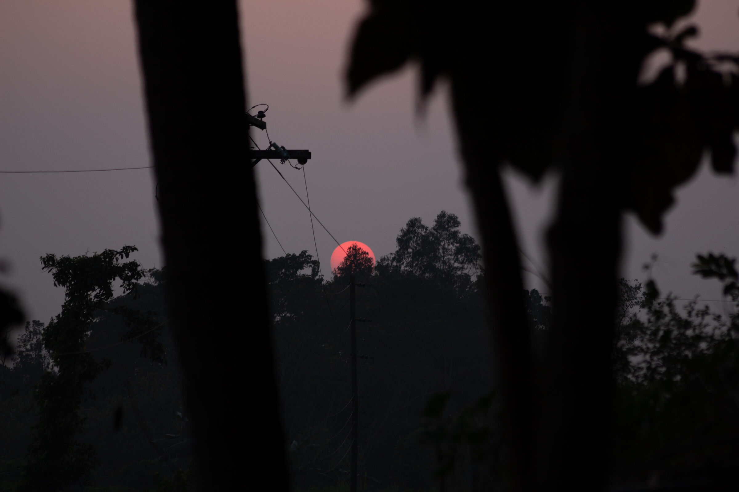 Sunset in Bangladesh
