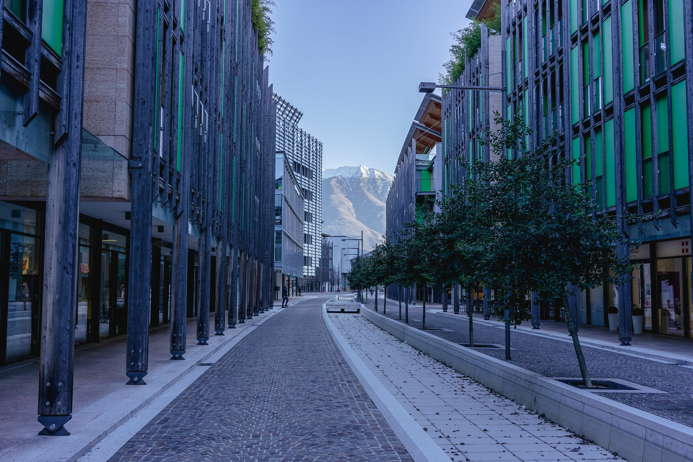 The Muse district in Trento