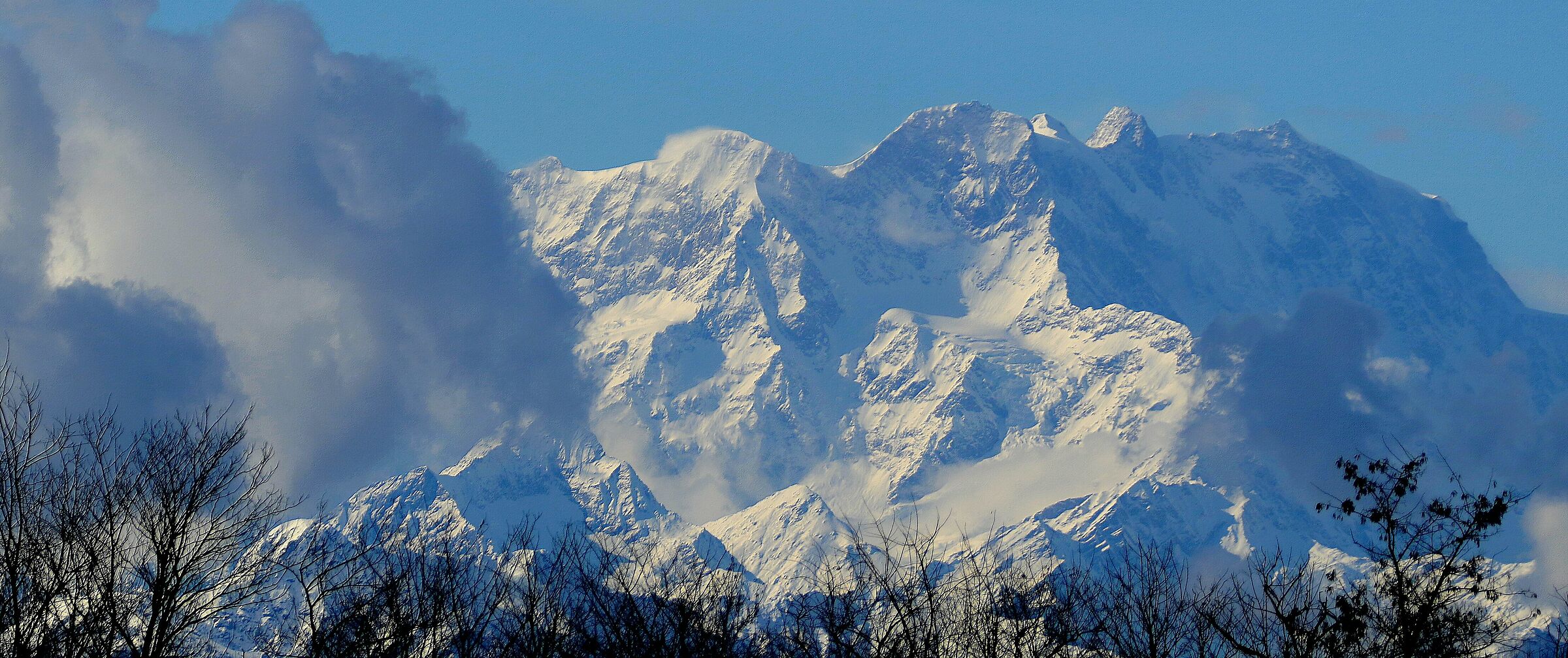 ''Monte Rosa'' seen from Nosate