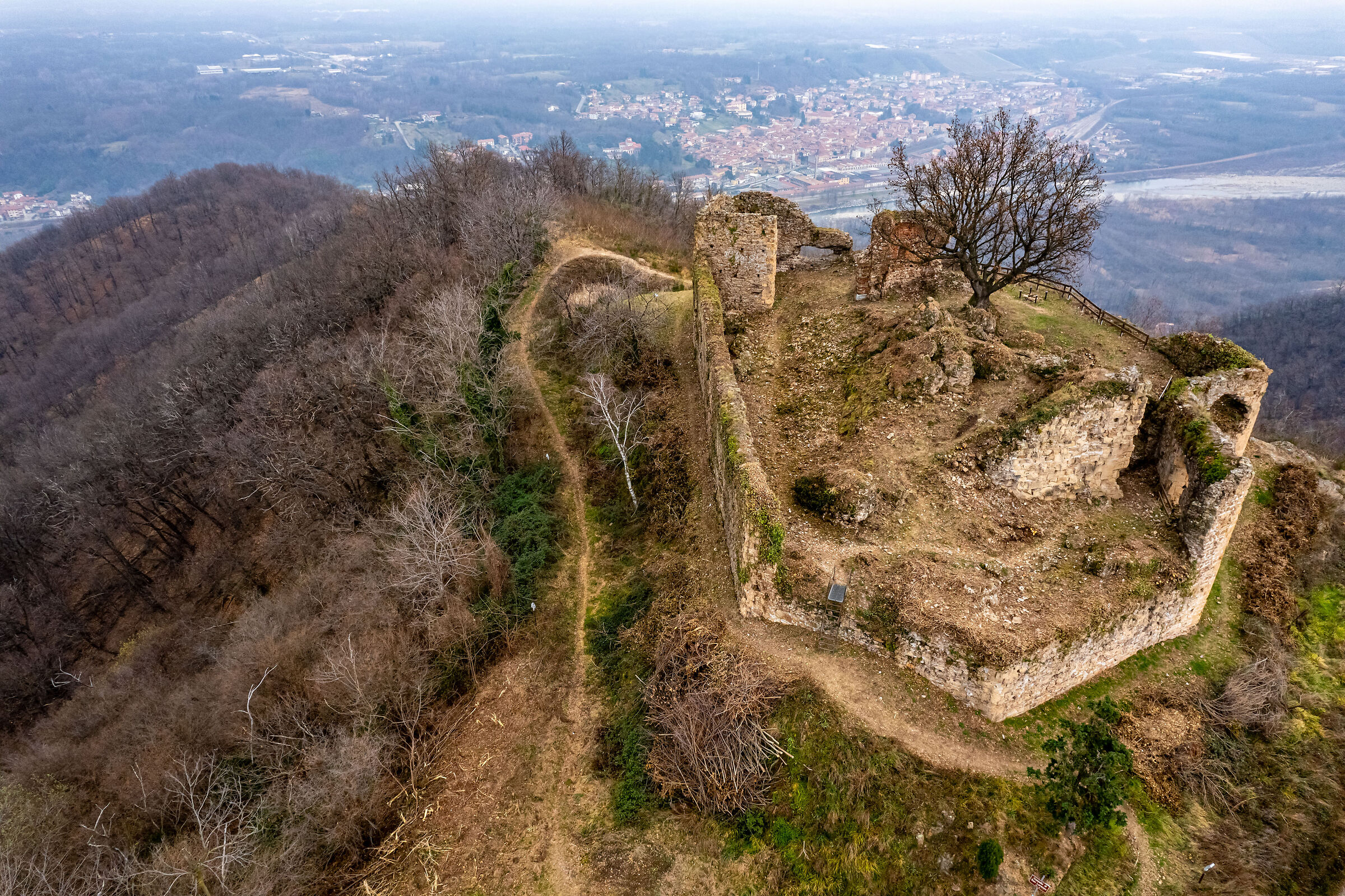 Ruins of the Castle of San Lorenzo - Gattinara