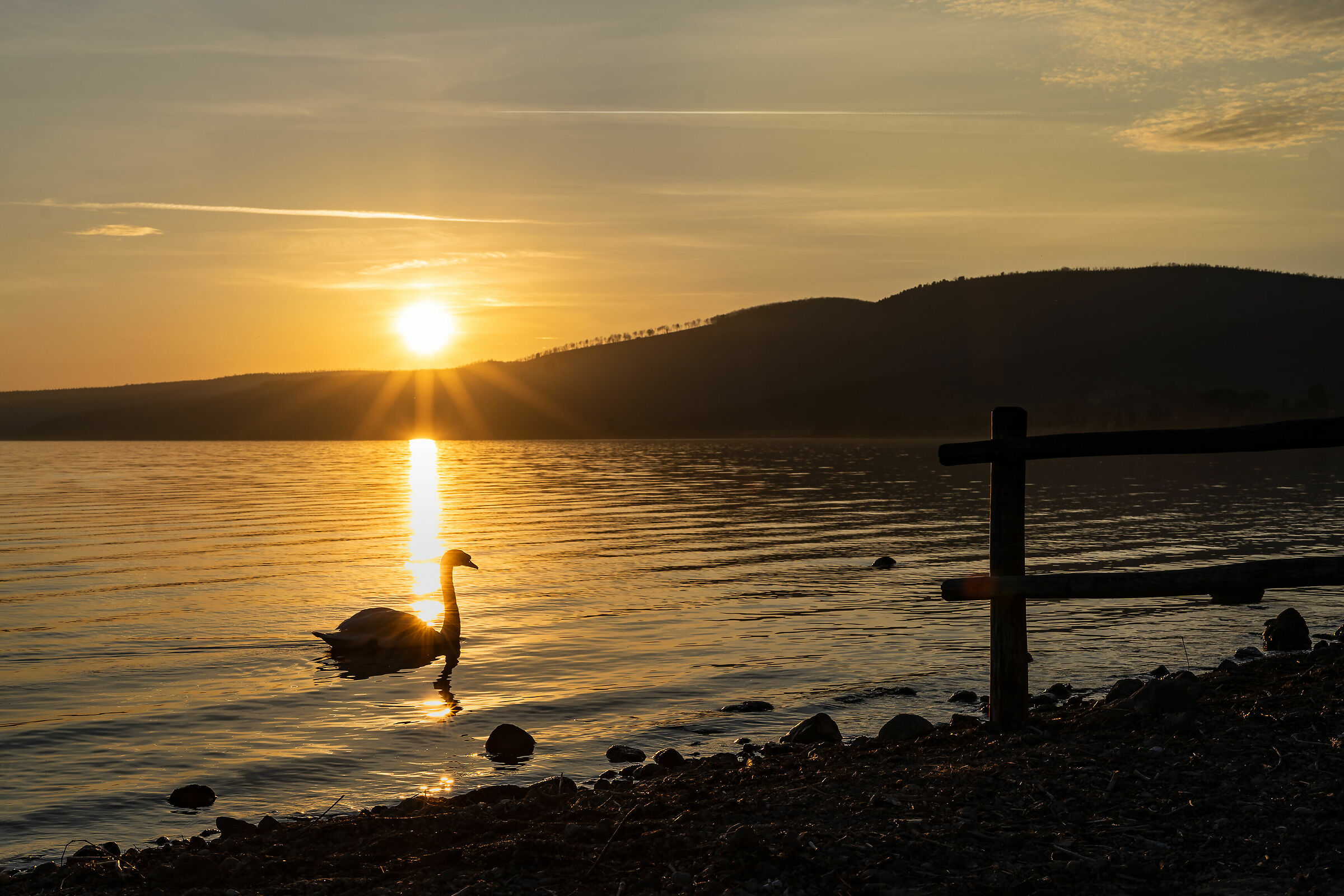 Gli ultimi raggi di sole
