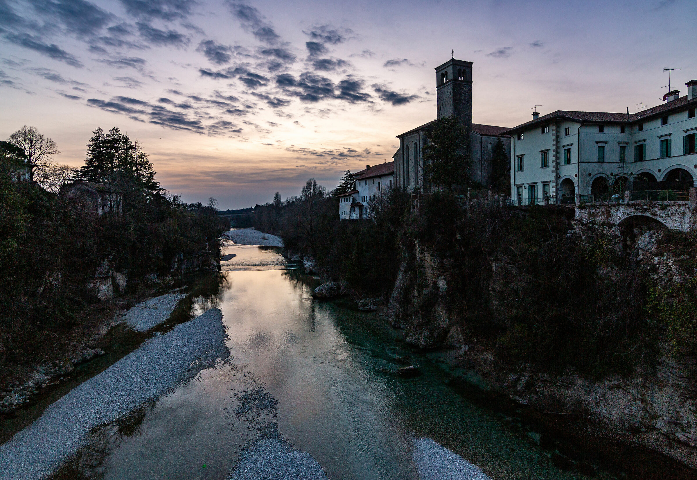 Dal Ponte del diavolo all'imbrunire Cividale del Friuli
