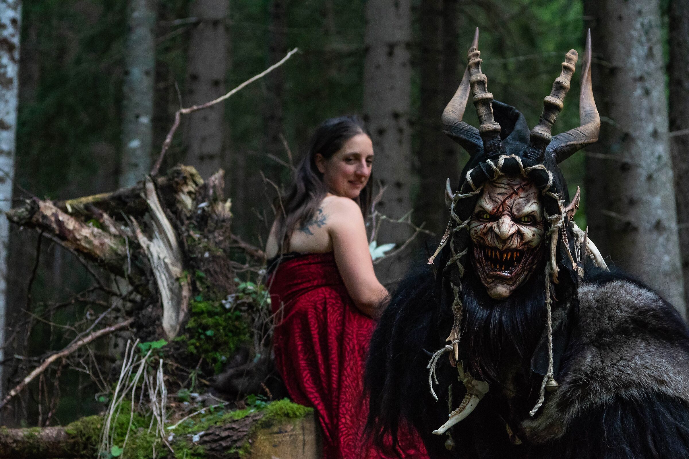 Osservando il demone