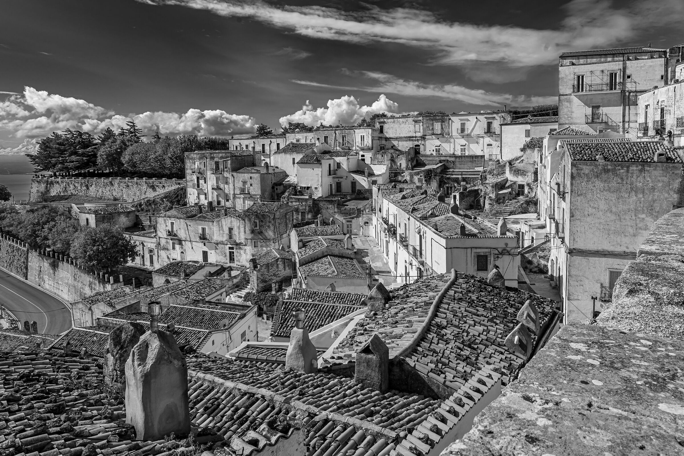 Monte sant'Angelo veduta...