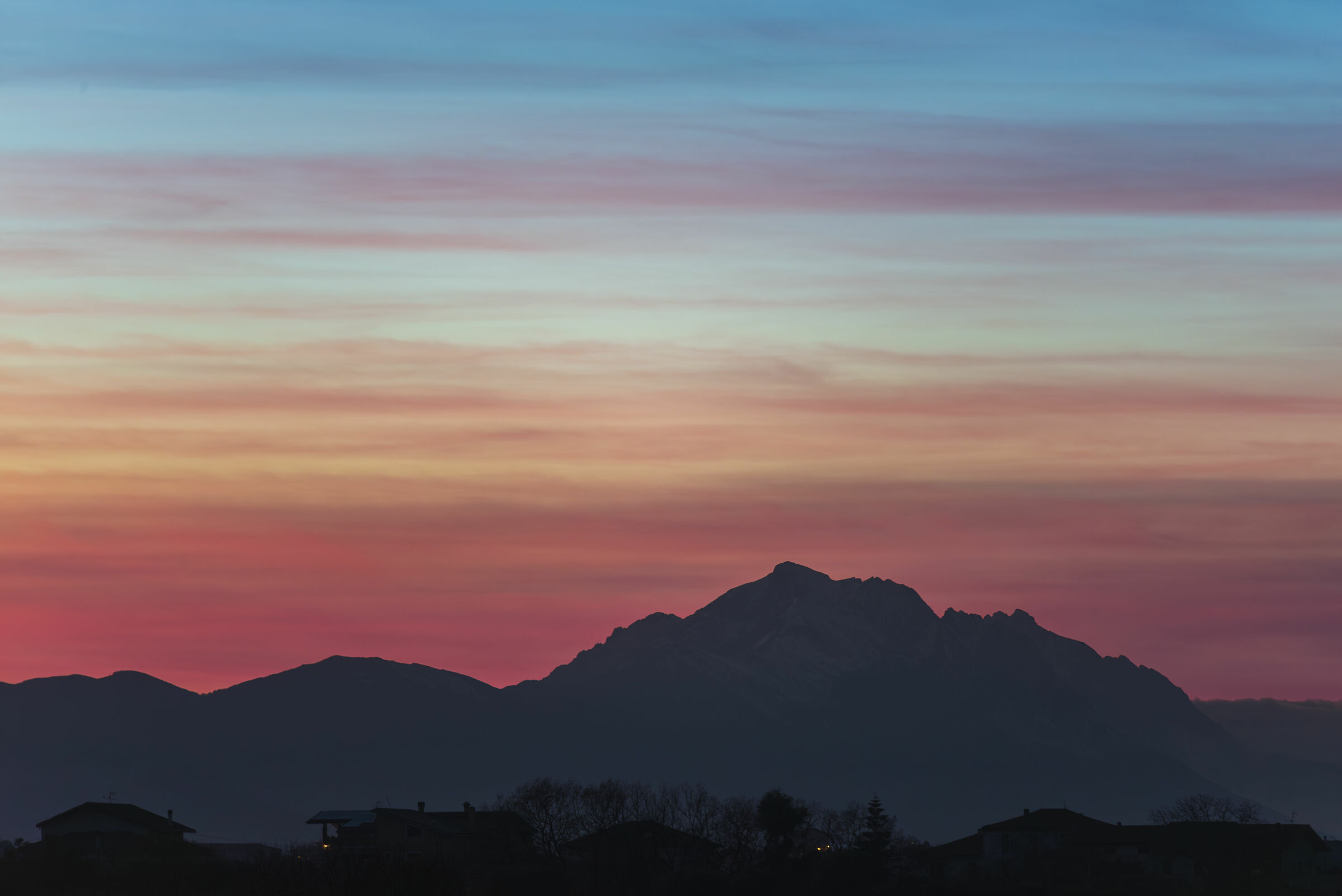 In Orbit Jovian - Sleeping Beauty at sunset