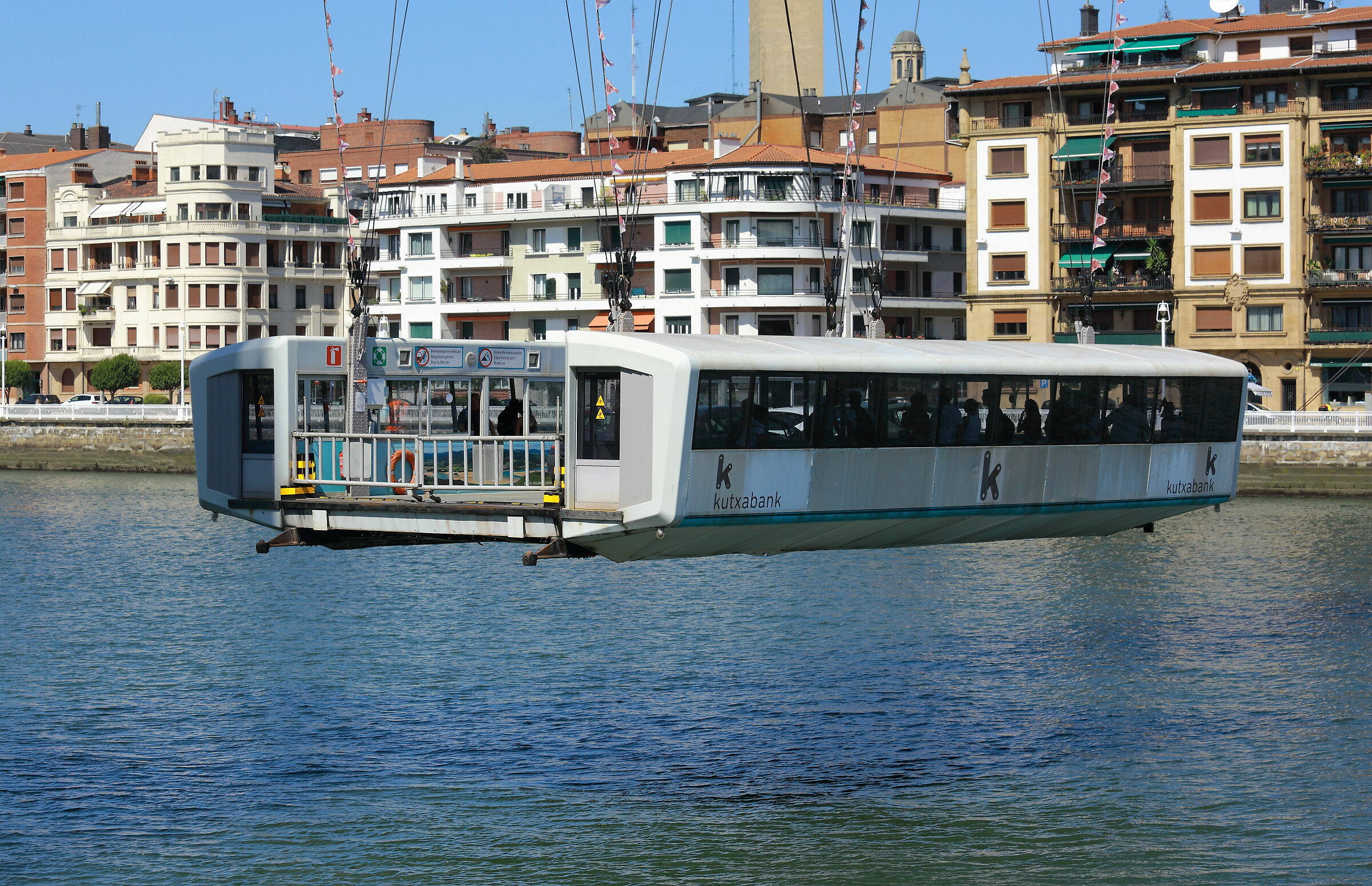 Hanging Charon of the Biscay Bridge