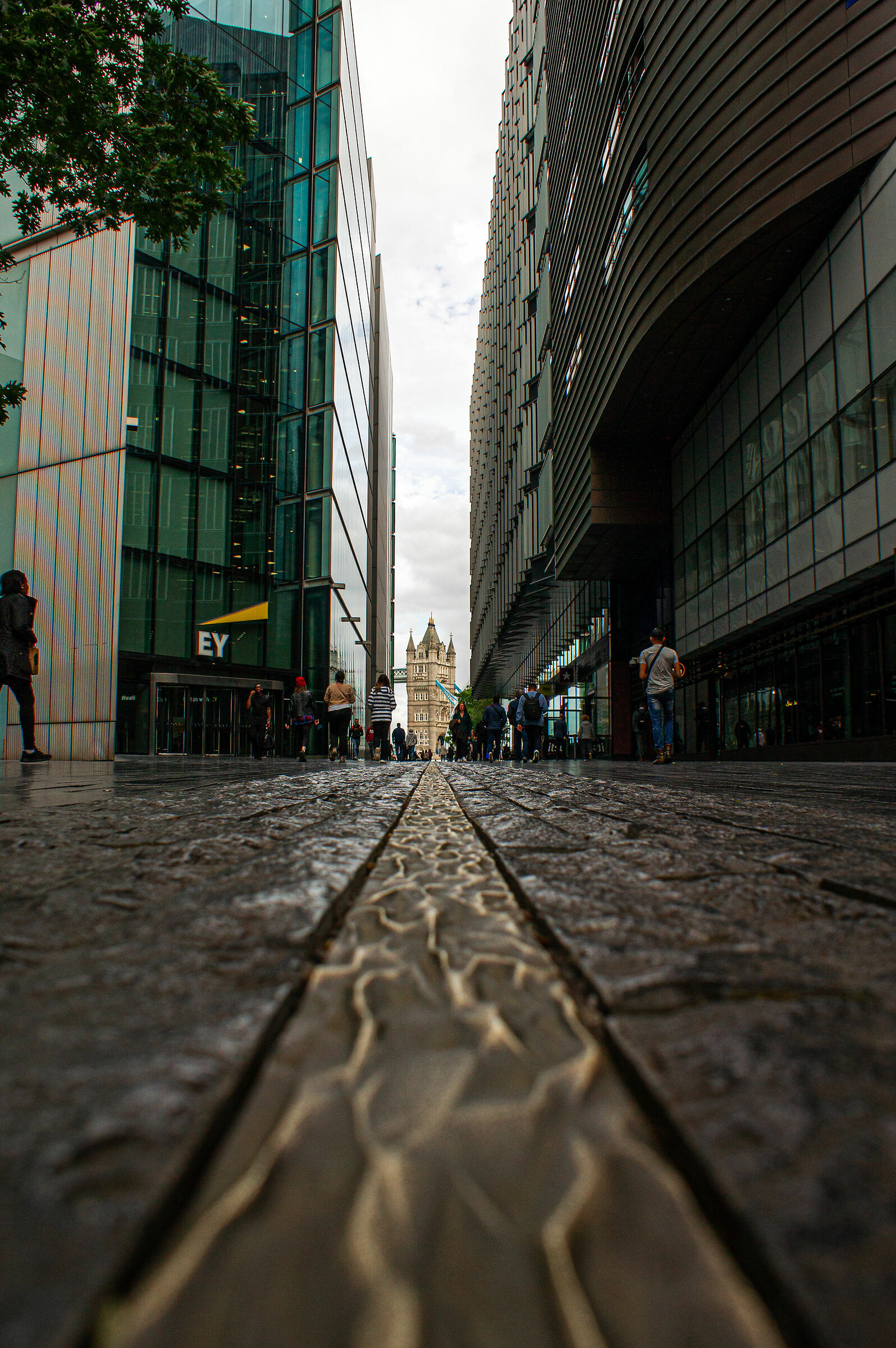 Una Punta del Tower Bridge - Londra