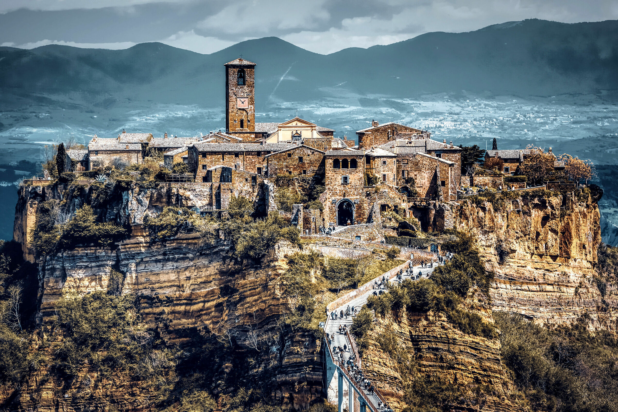 Civita di Bagnoregio-La cita che muore.