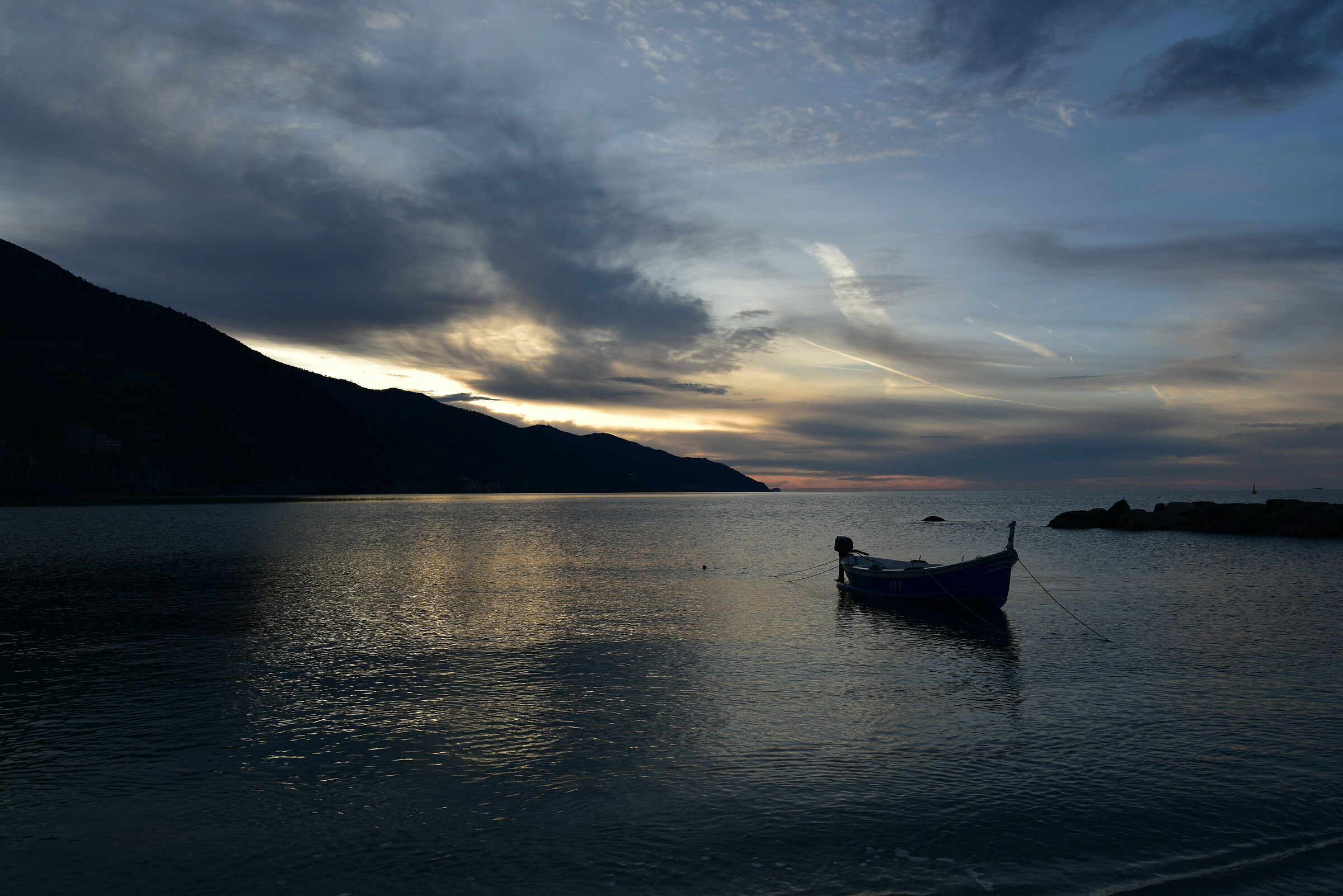 sunrise in Monterosso