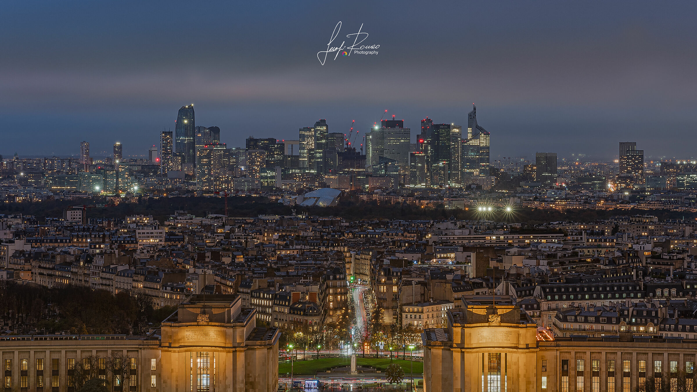 Skyline di Parigi