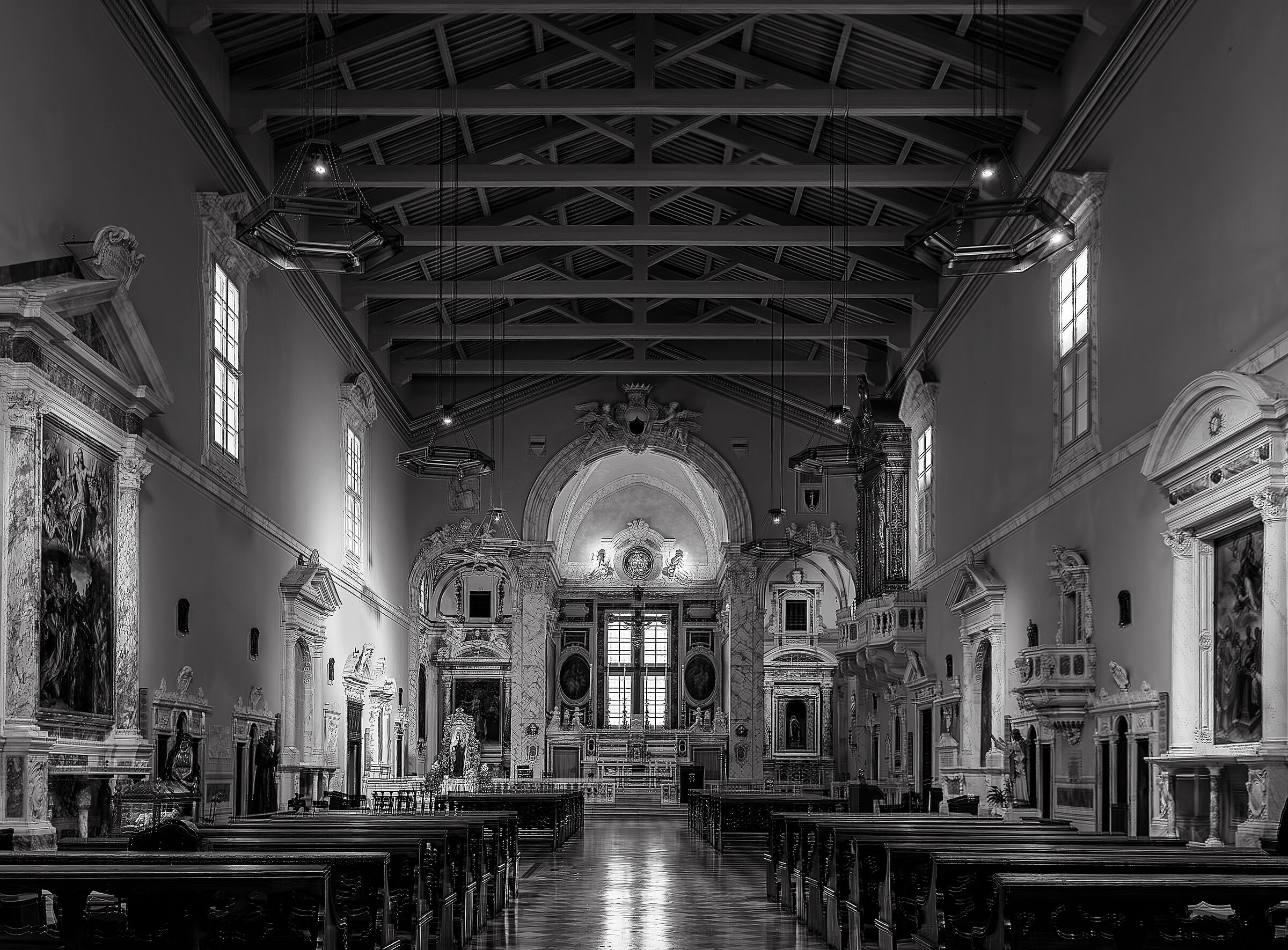 Pisa - Santa Maria del Carmine (BN version)