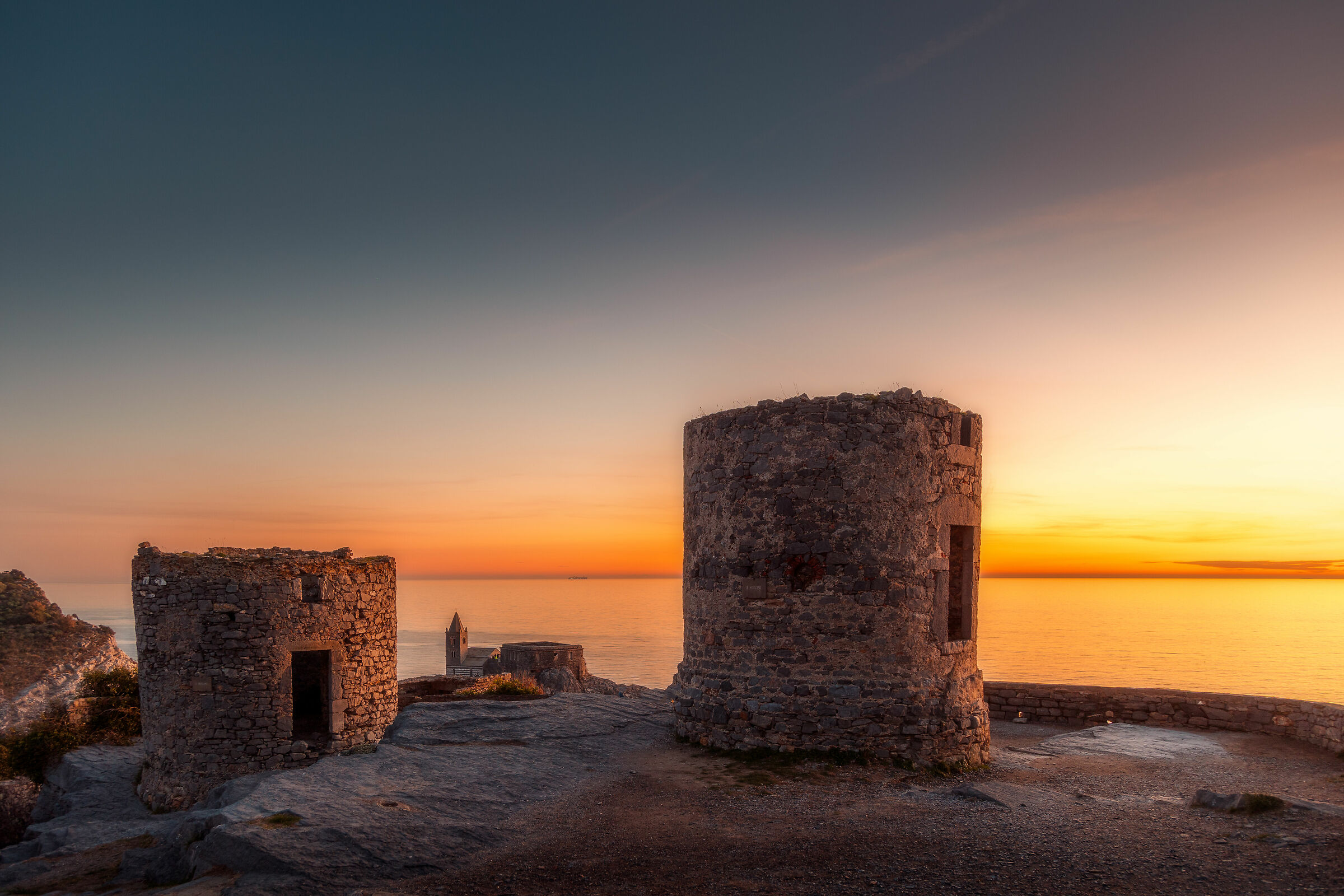 Tramonto a portovenere