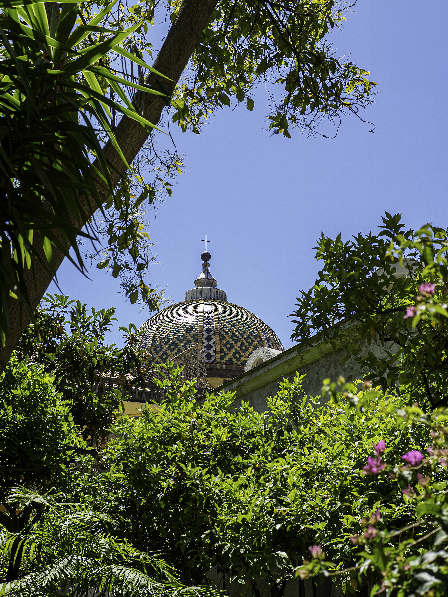 Cupola S.Gregoria vista da chiostro