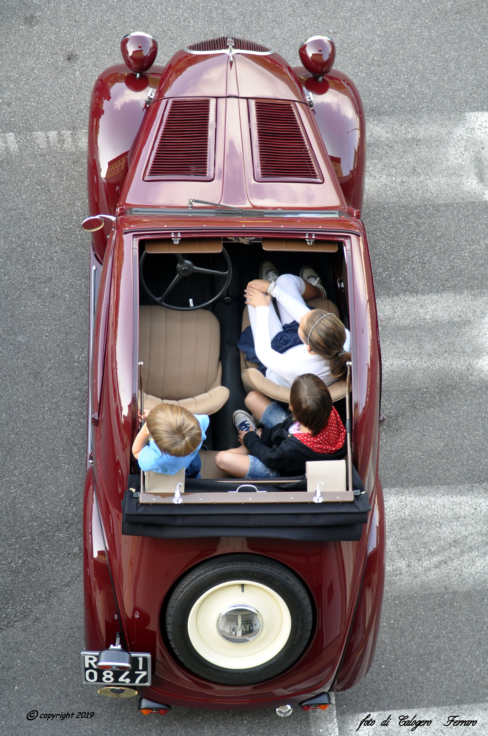 362° scatto - aspettando il conduttore