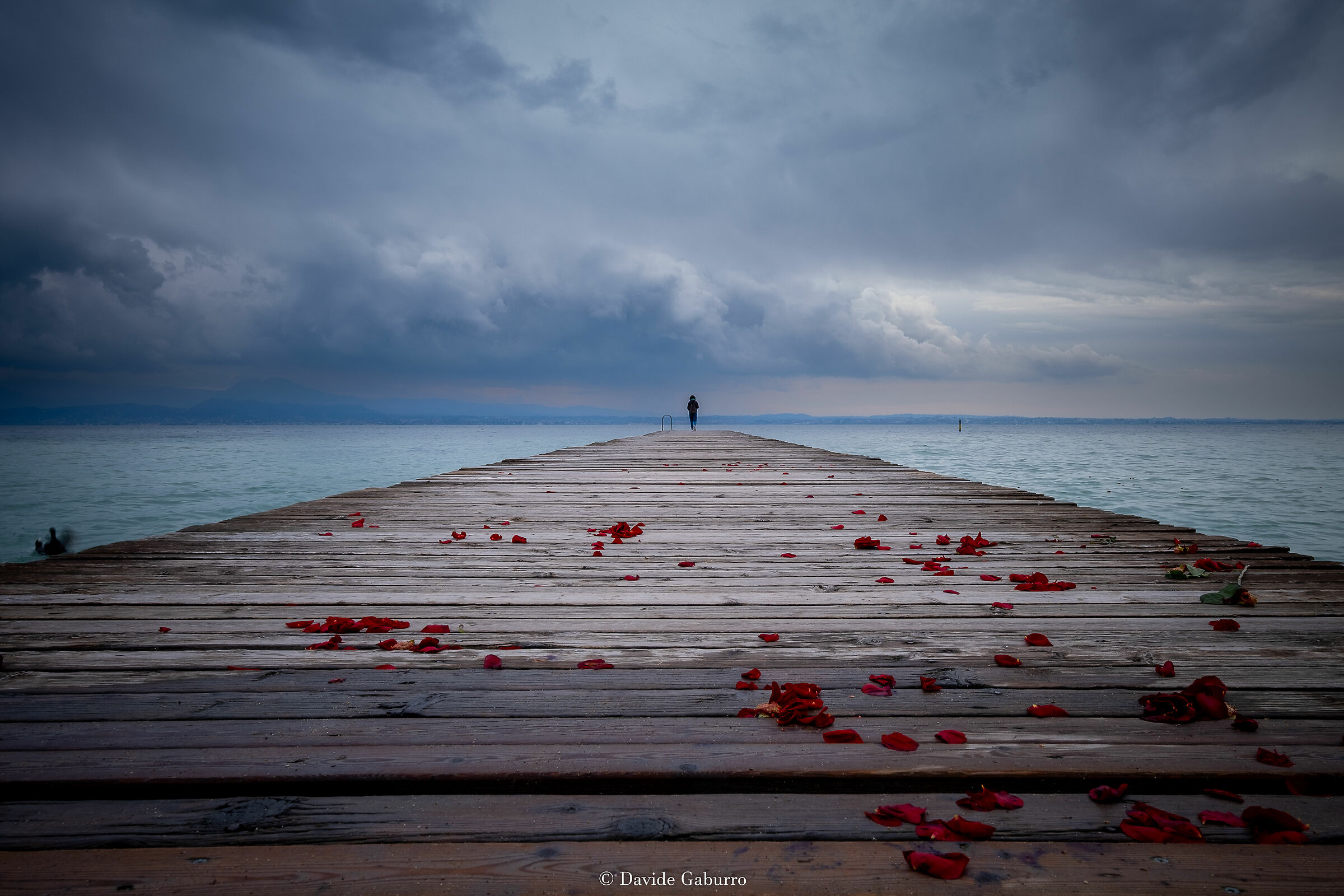 On the pier