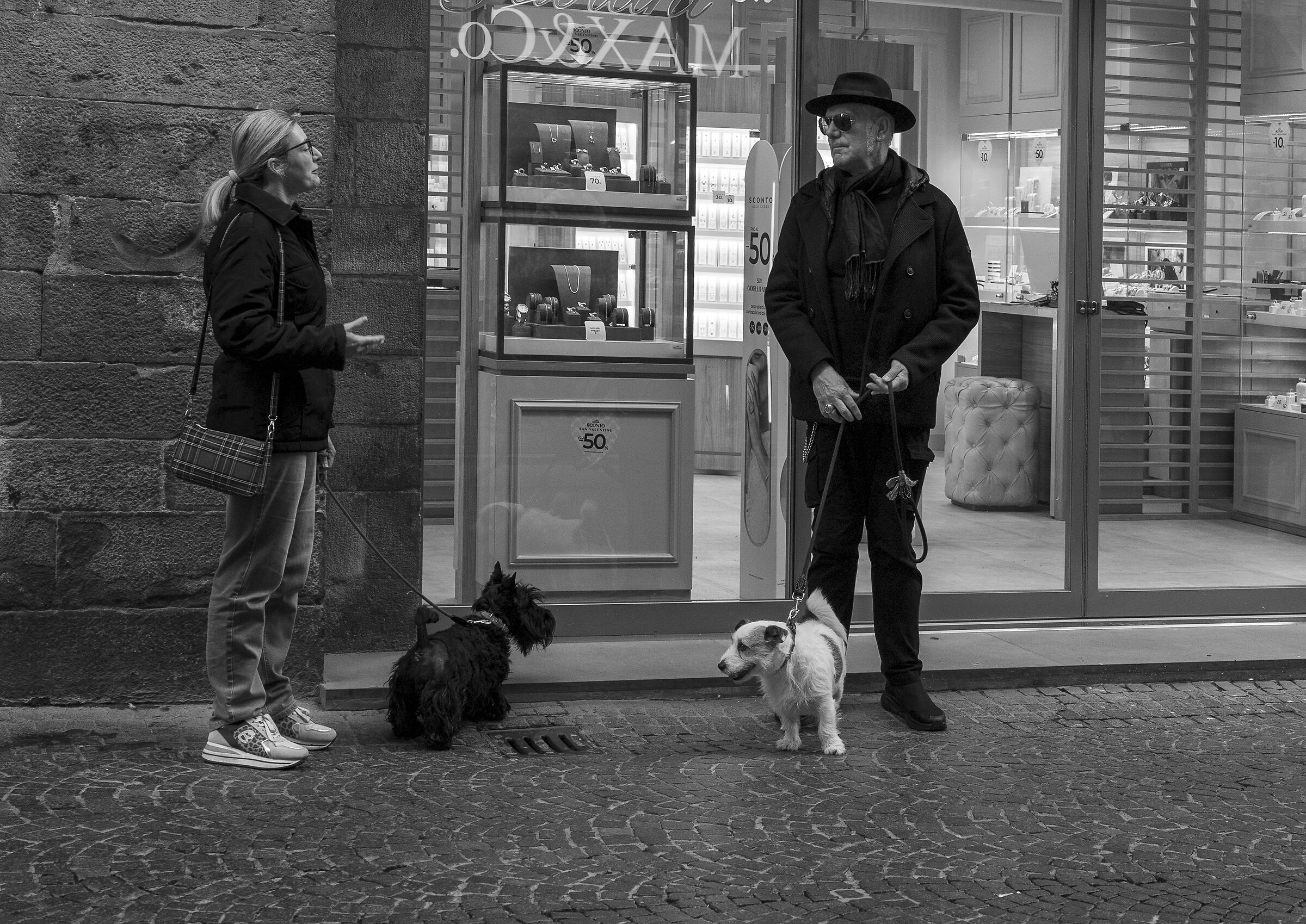 Forse ha sbagliato il colore del  cane ma ormai....